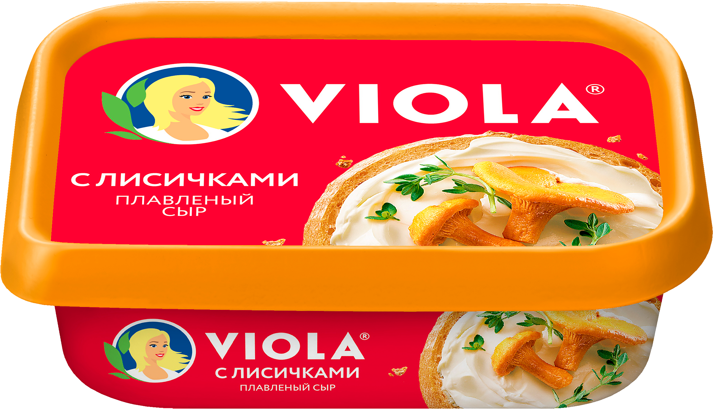 Изображение товара Плавленый сыр VIOLA с лисичками 50% 200г натуральный продукт Изображение товара Плавленый сыр VIOLA с лисичками 50% 200г натуральный продукт