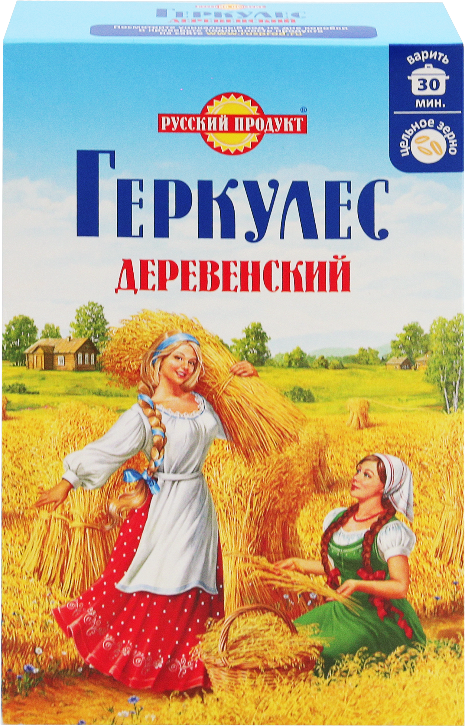 Изображение товара Овсяные хлопья РУССКИЙ ПРОДУКТ Деревенский 500г натуральный состав Изображение товара Овсяные хлопья РУССКИЙ ПРОДУКТ Деревенский 500г натуральный состав