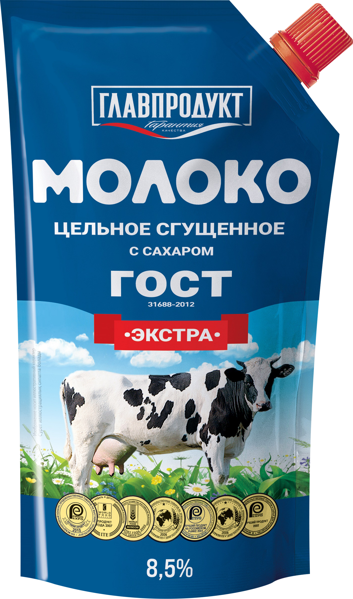 Изображение товара Консервированное молоко ГЛАВПРОДУКТ Экстра 270г с сахаром ГОСТ Изображение товара Консервированное молоко ГЛАВПРОДУКТ Экстра 270г с сахаром ГОСТ