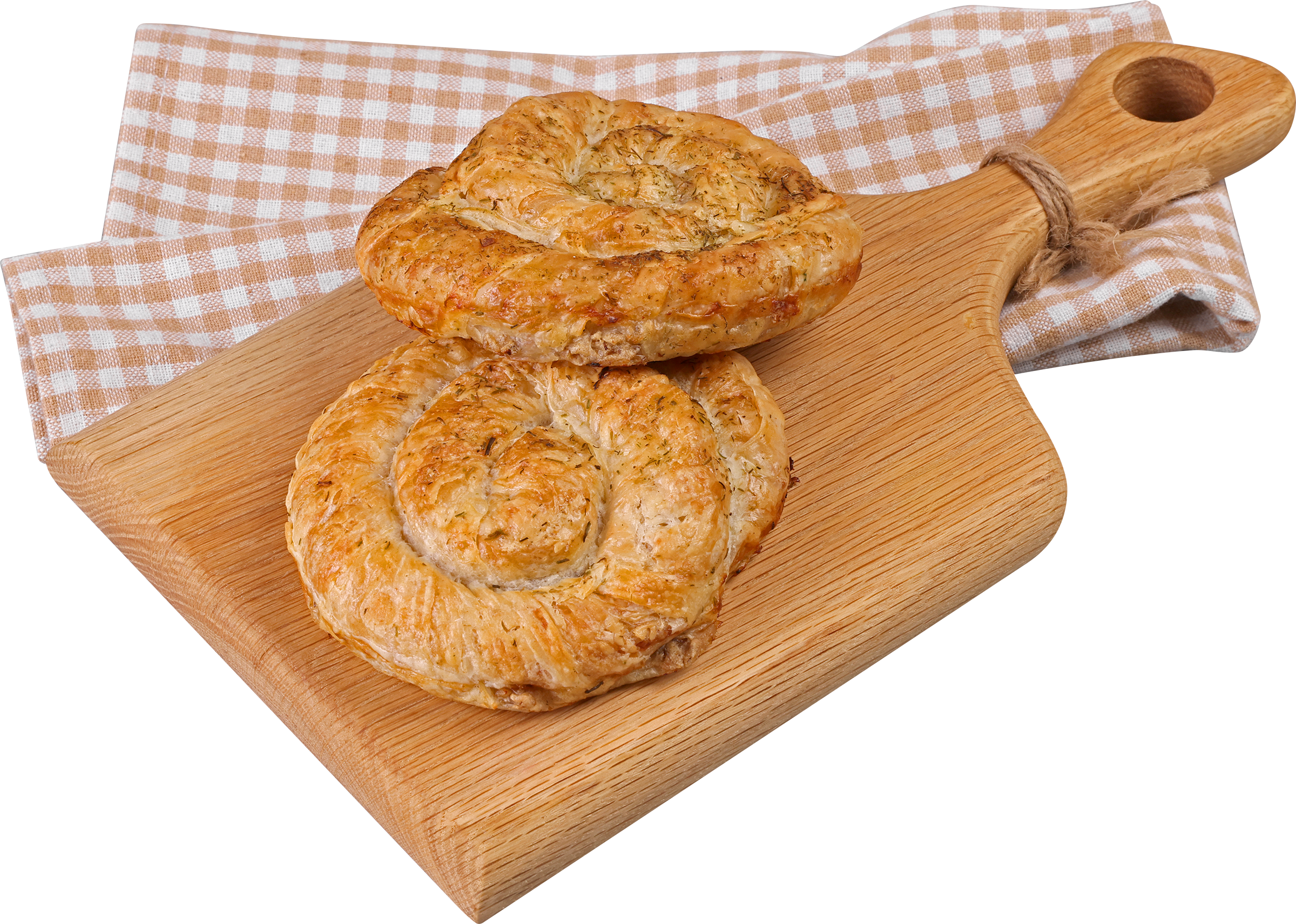 Изображение товара Улитка ЛЕНТА FRESH с мясом, 130г - сытная выпечка с мясной начинкой