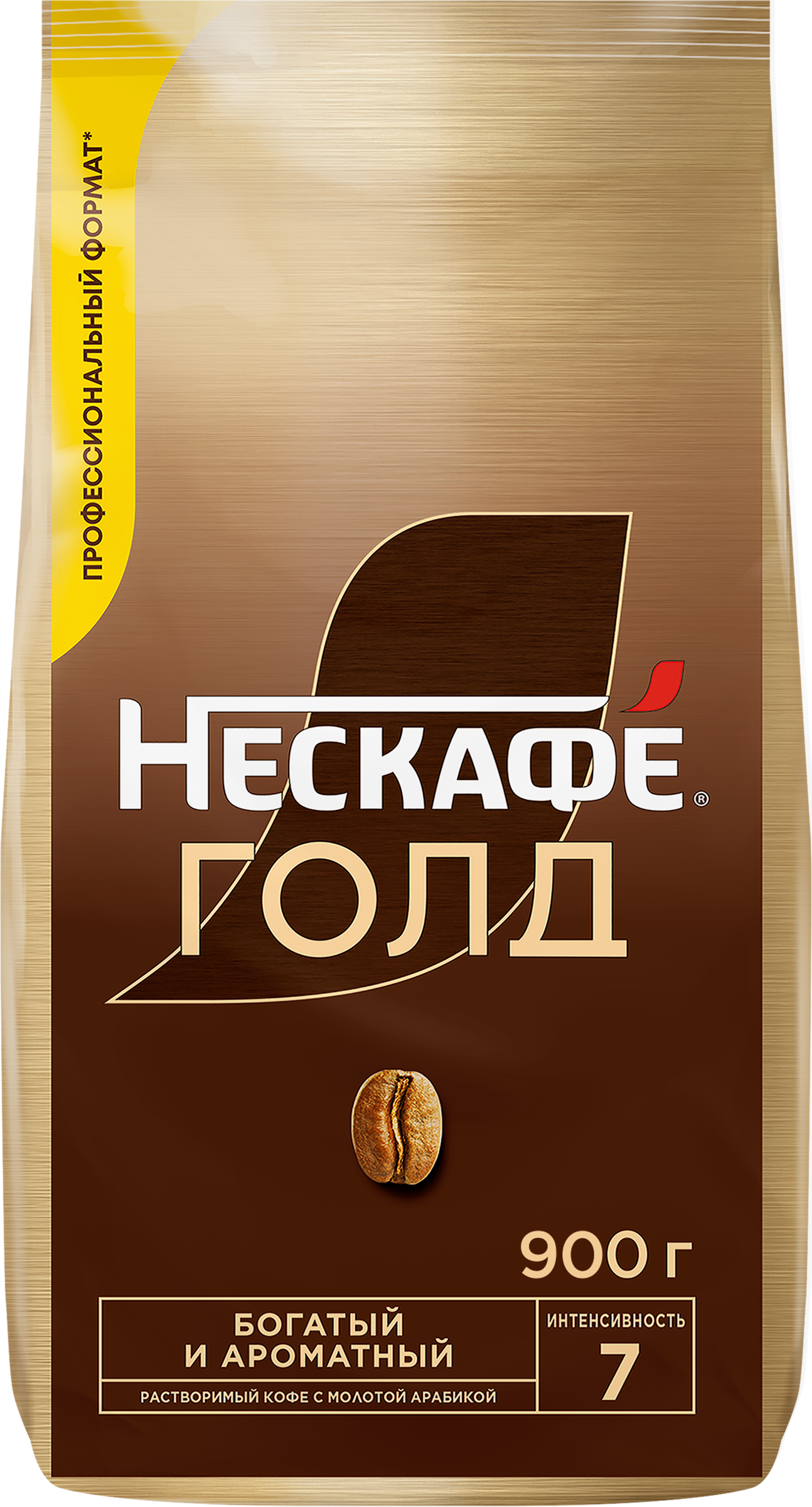 Изображение товара Кофе растворимый НЕСКАФЕ Голд натуральный сублимированный, 900г Изображение товара Кофе растворимый НЕСКАФЕ Голд натуральный сублимированный, 900г