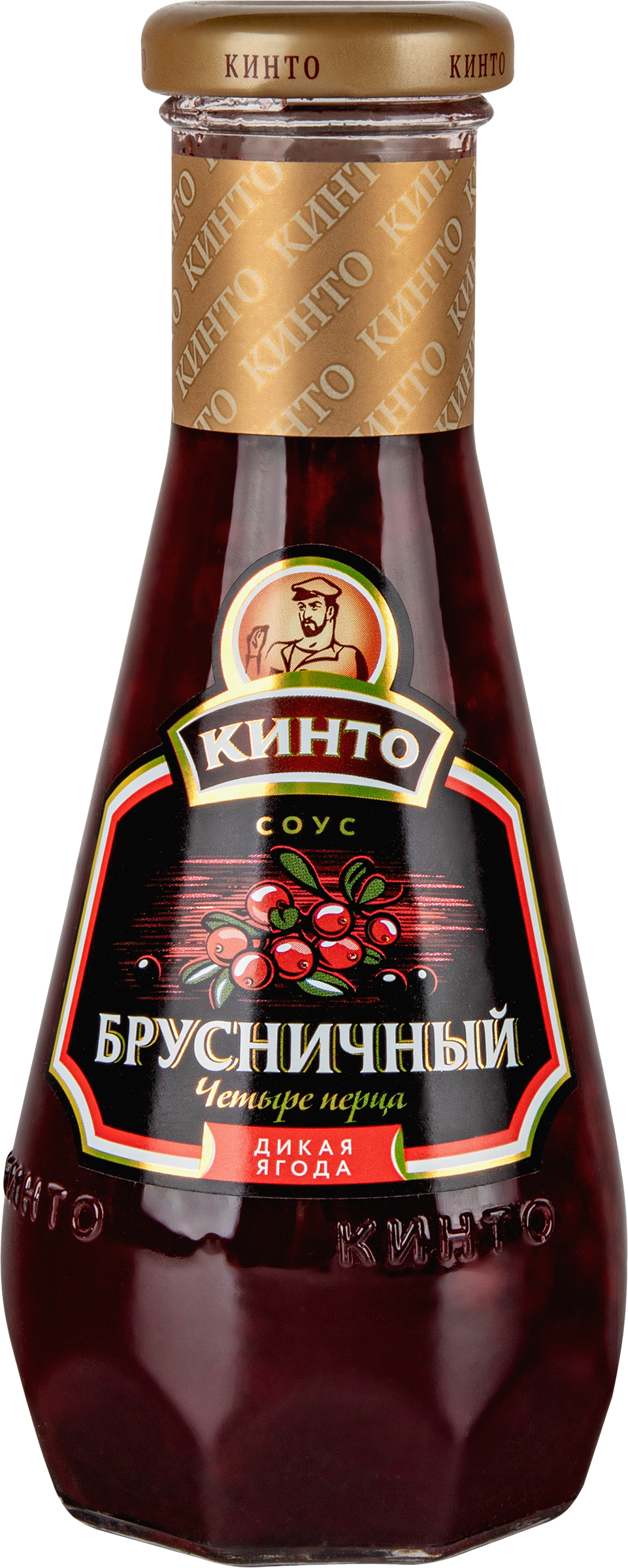 Изображение товара Соус брусничный КИНТО Четыре перца 320 г натуральный к шару Изображение товара Соус брусничный КИНТО Четыре перца 320 г натуральный к шару