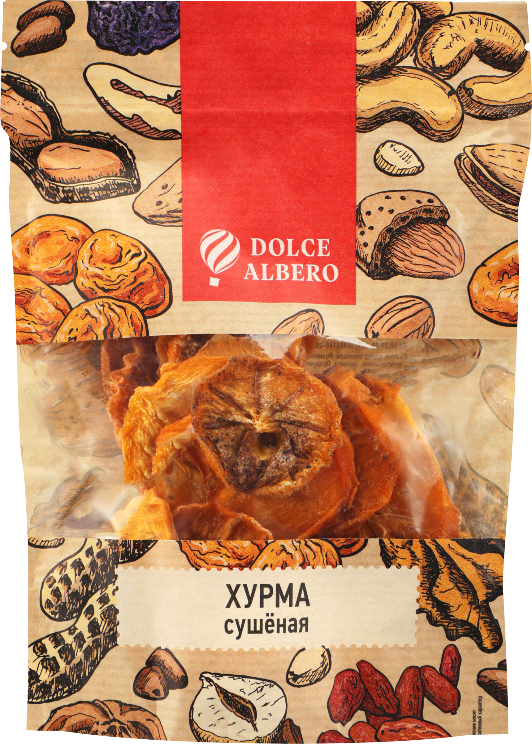 Изображение товара Хурма сушеная DOLCE ALBERO слайсы, 100г Изображение товара Хурма сушеная DOLCE ALBERO слайсы, 100г
