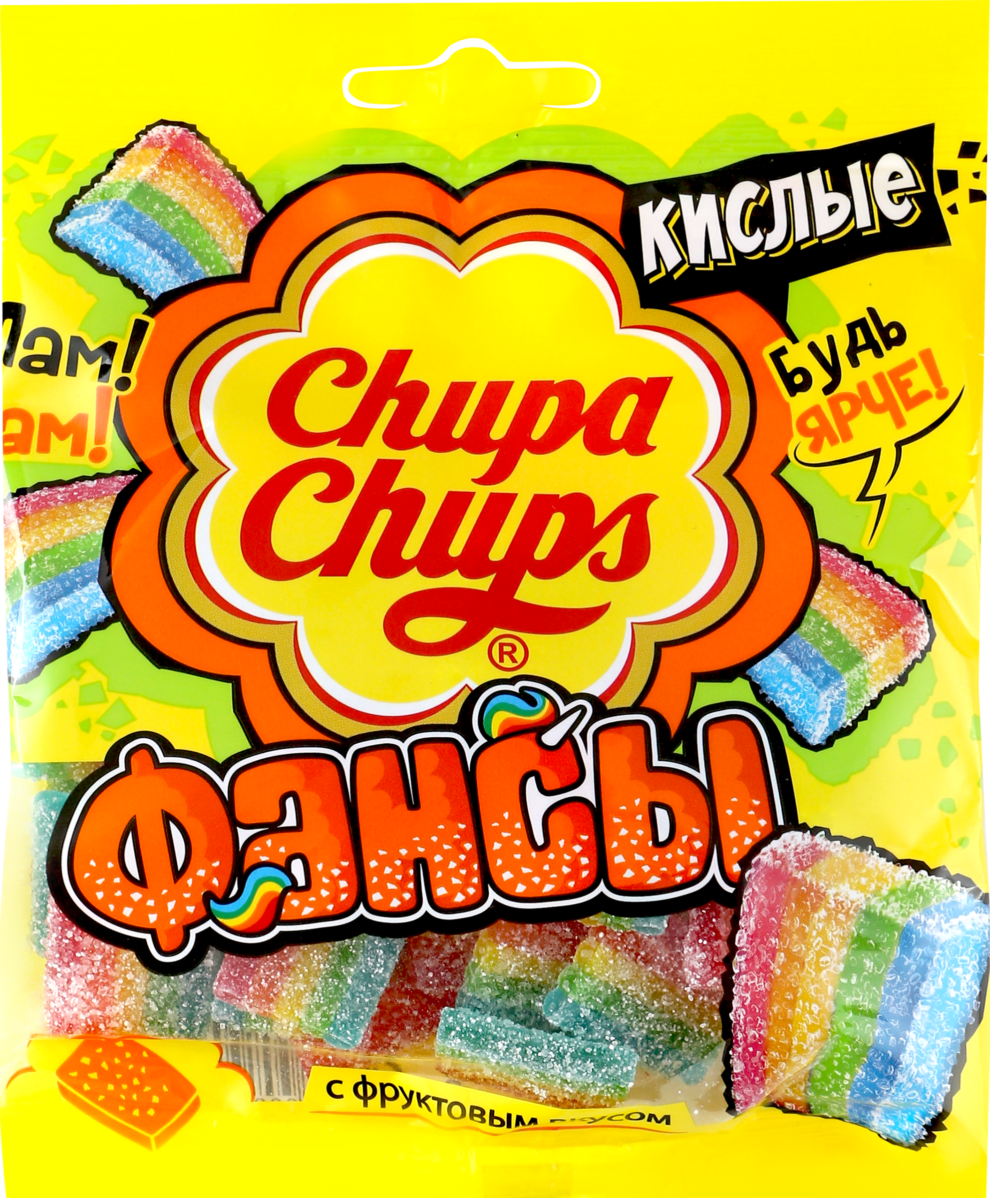 Изображение товара Мармелад жевательный CHUPA CHUPS Фансы c фруктовым вкусом, 70г Изображение товара Мармелад жевательный CHUPA CHUPS Фансы c фруктовым вкусом, 70г