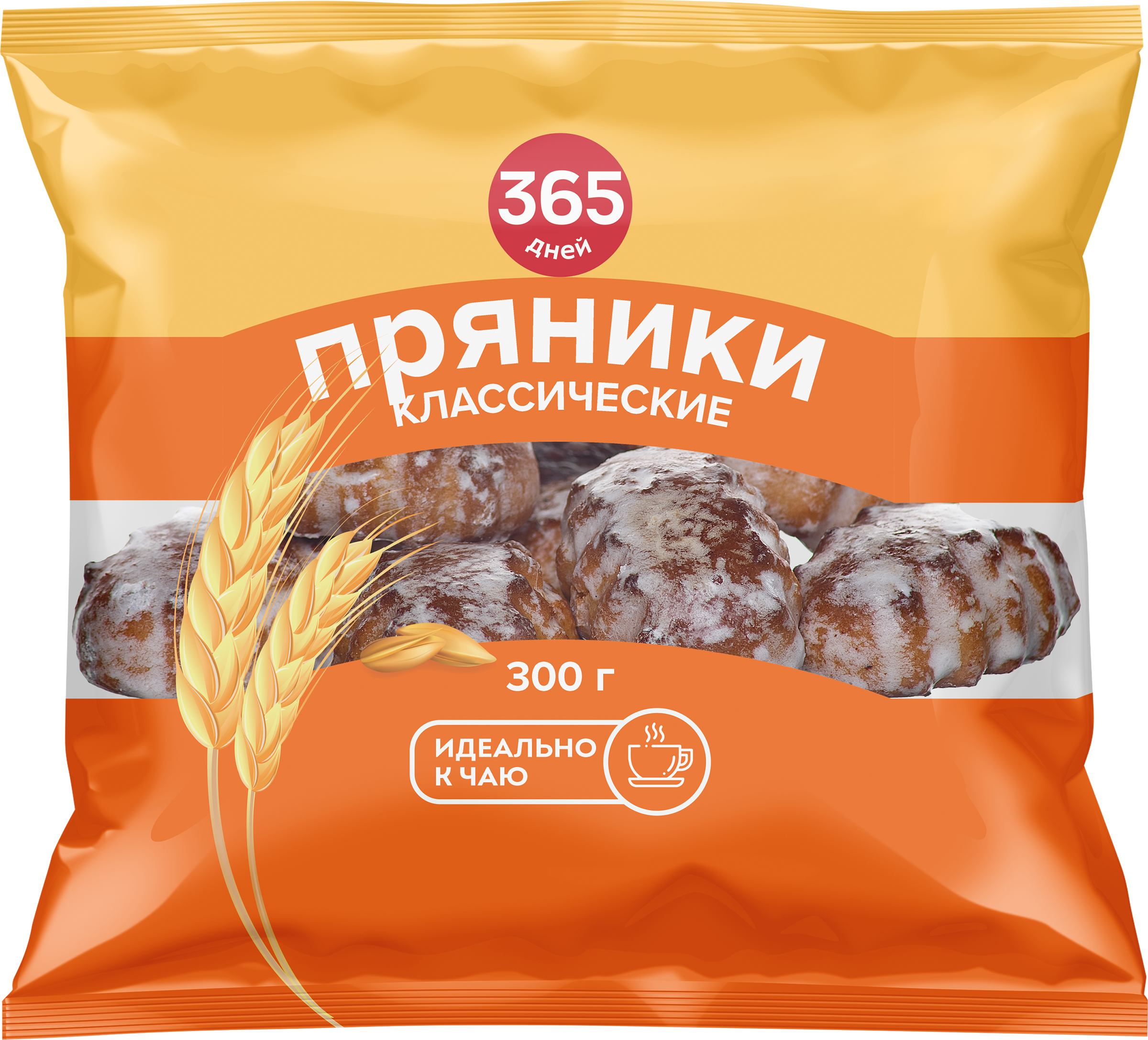 Изображение товара Пряники 365 ДНЕЙ Классические глазированные 300 г - заварной вкус и аромат Изображение товара Пряники 365 ДНЕЙ Классические глазированные 300 г - заварной вкус и аромат