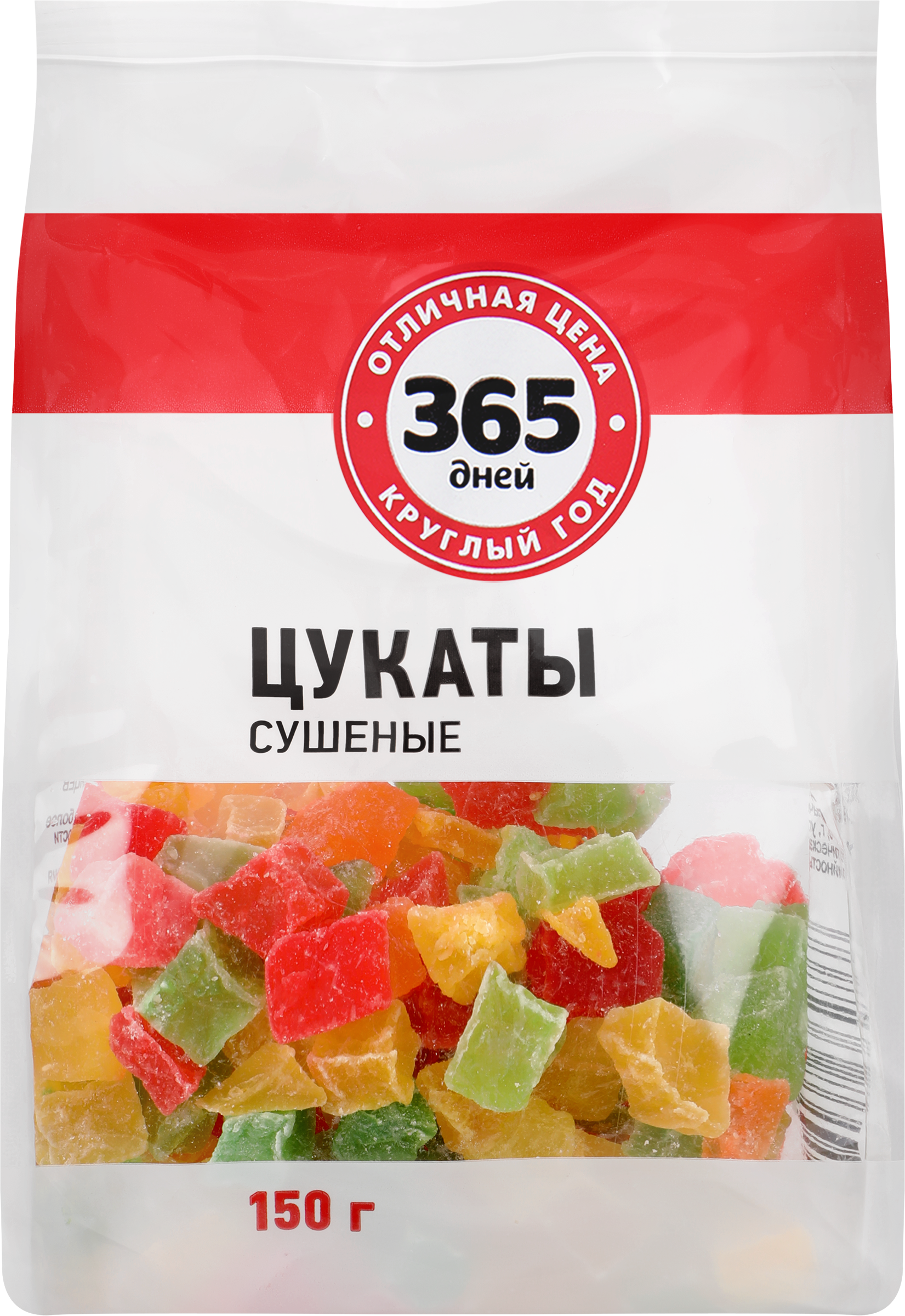 Изображение товара Цукаты ананаса 365 ДНЕЙ, сушеные, 150г - вкусный и полезный продукт