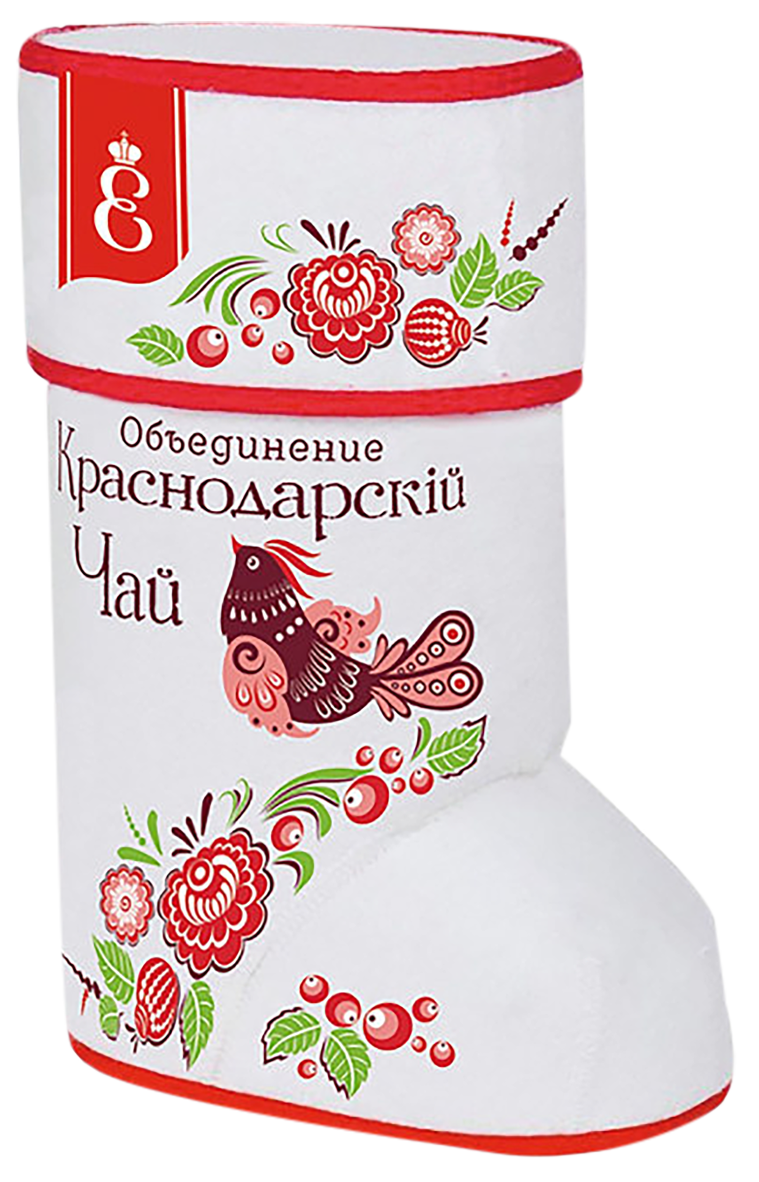Изображение товара Набор подарочный чайный ВЕКА Валенок с черным листовым чаем, 70г Изображение товара Набор подарочный чайный ВЕКА Валенок с черным листовым чаем, 70г