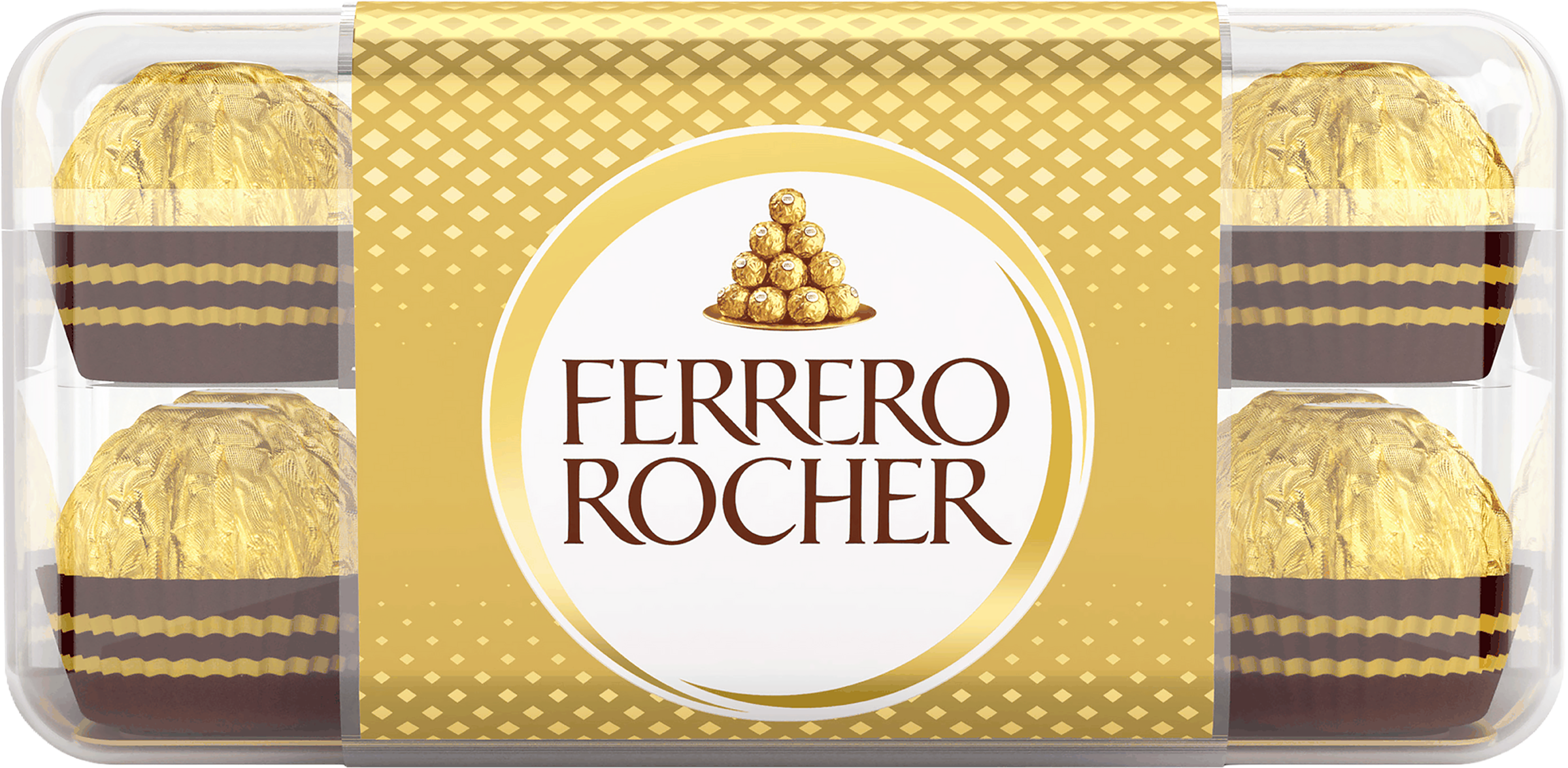 Изображение товара Конфеты FERRERO ROCHER молочный шоколад с орехами 200г Изображение товара Конфеты FERRERO ROCHER молочный шоколад с орехами 200г