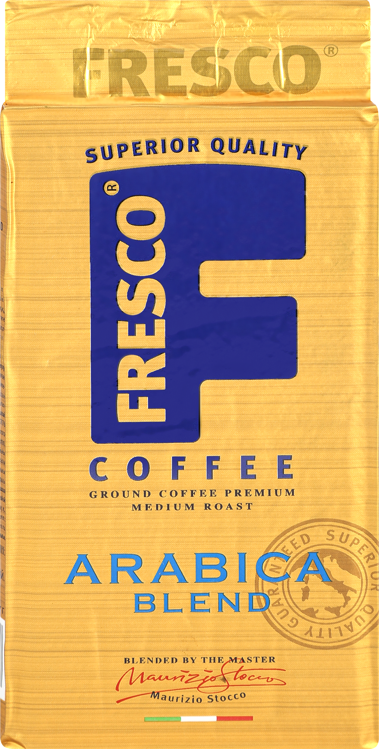 Изображение товара Кофе молотый FRESCO Arabica Blend 250г с нежным вкусом Изображение товара Кофе молотый FRESCO Arabica Blend 250г с нежным вкусом