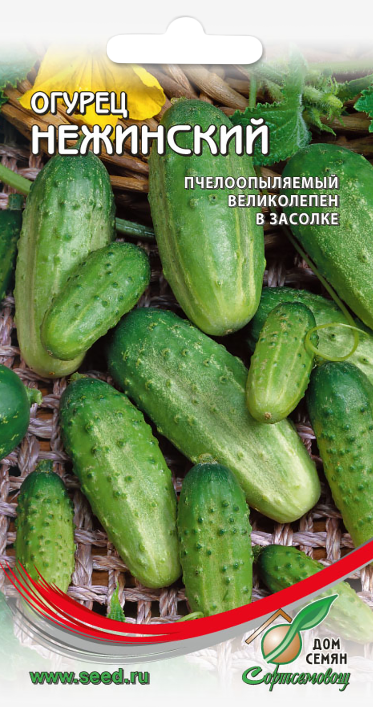 Изображение товара Семена ДОМ СЕМЯН Огурец Нежинский, 10шт Изображение товара Семена ДОМ СЕМЯН Огурец Нежинский, 10шт