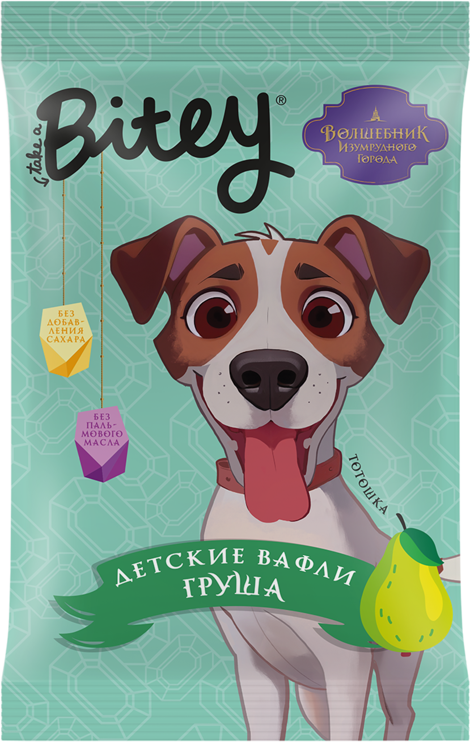 Изображение товара Вафли TAKE A BITEY Груша-брокколи для детей с 3 лет, 35г Изображение товара Вафли TAKE A BITEY Груша-брокколи для детей с 3 лет, 35г