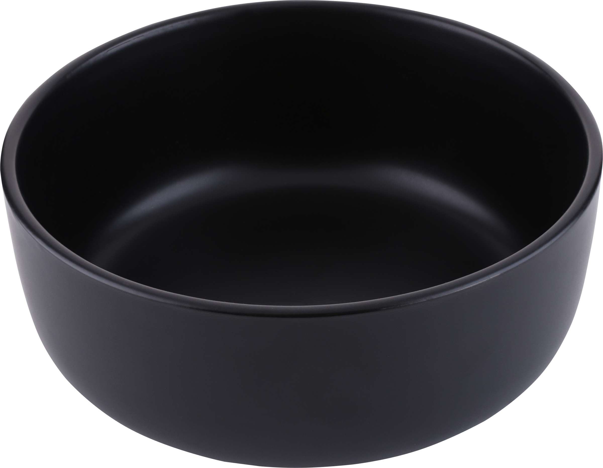 Изображение товара Керамический салатник HOMECLUB Matt black 15,5см для стильной подачи