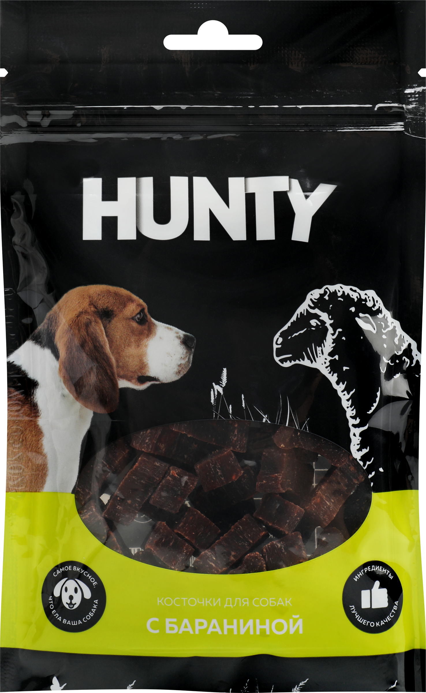 Изображение товара Лакомство для собак HUNTY Косточки мясные с бараниной, 70г натуральное угощение Изображение товара Лакомство для собак HUNTY Косточки мясные с бараниной, 70г натуральное угощение