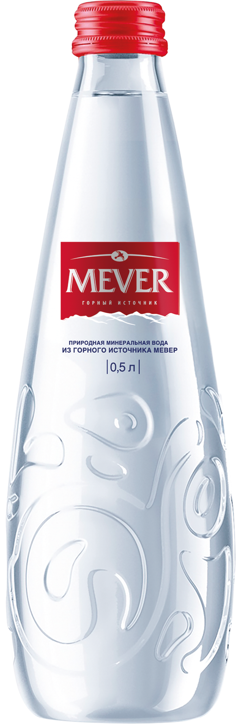 Изображение товара Вода минеральная MEVER природная столовая негазированная, 0.5л Изображение товара Вода минеральная MEVER природная столовая негазированная, 0.5л