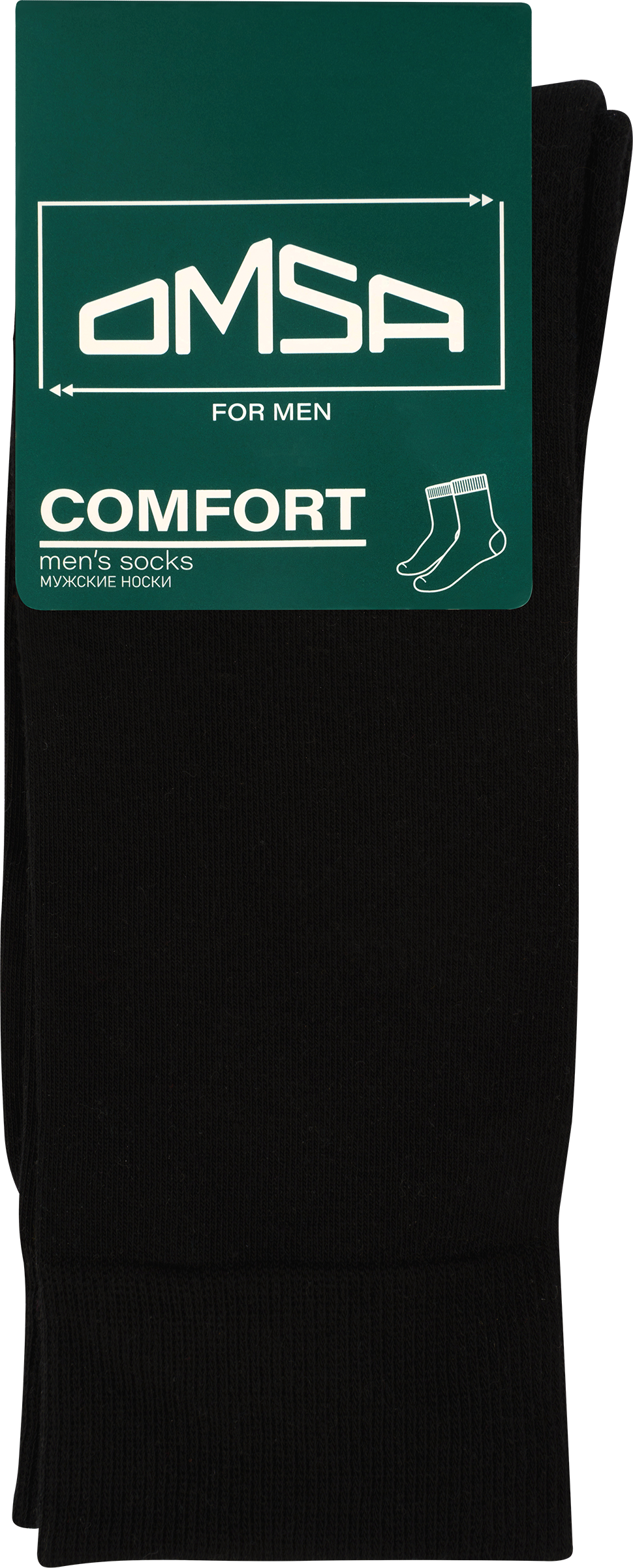 Изображение товара Носки мужские OMSA размеры в ассортименте, nero, Арт. Comfort 303 Изображение товара Носки мужские OMSA размеры в ассортименте, nero, Арт. Comfort 303