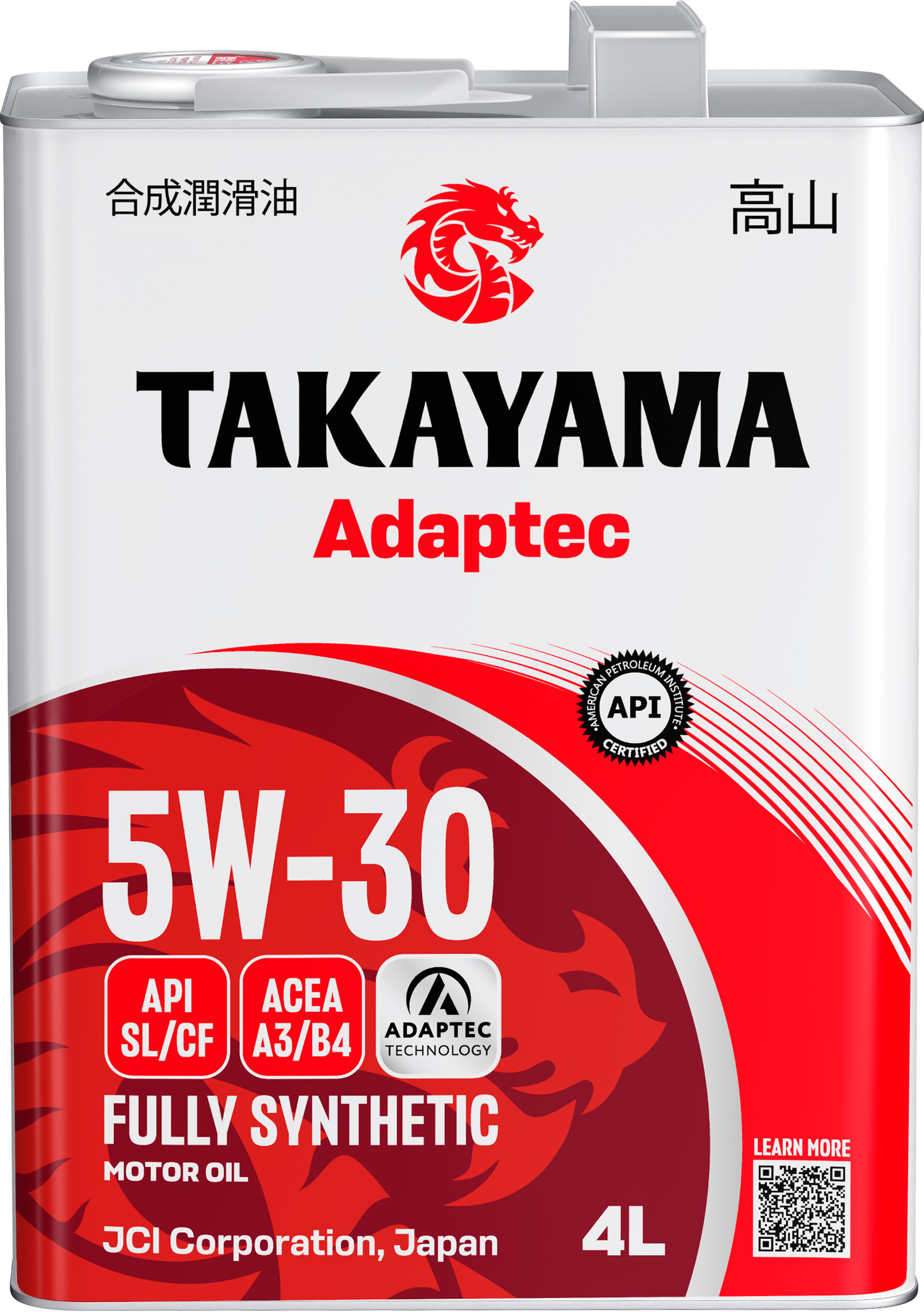 Изображение товара Масло моторное TAKAYAMA синтетическое SAE 5W-30 для легковых автомобилей Изображение товара Масло моторное TAKAYAMA синтетическое SAE 5W-30 для легковых автомобилей