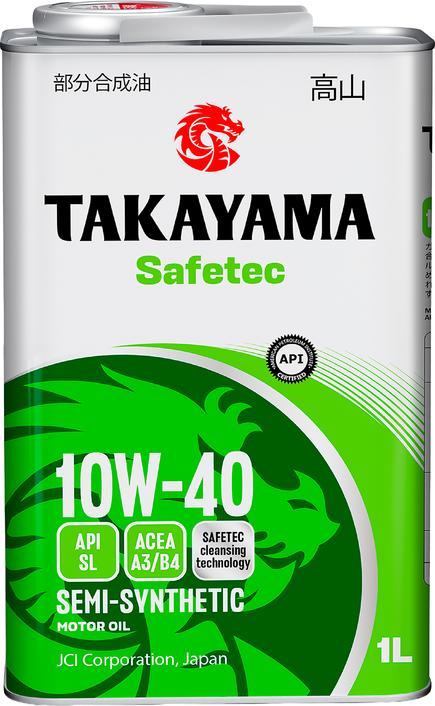 Изображение товара Масло моторное TAKAYAMA полусинтетическое SAE 10W-40 API SL/СF, 1л
