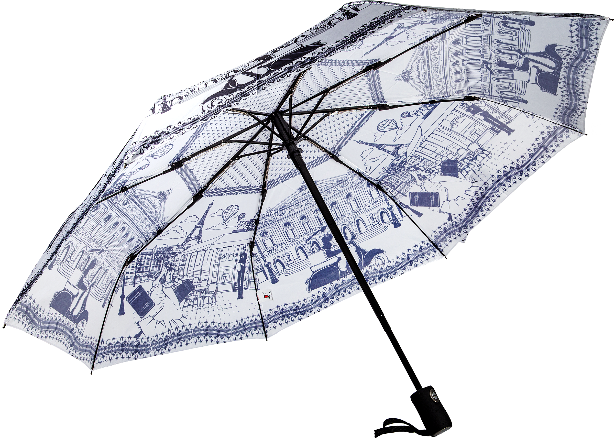 Изображение товара Женский автоматический зонт RAINDROPS суперавтомат артикул RD73884