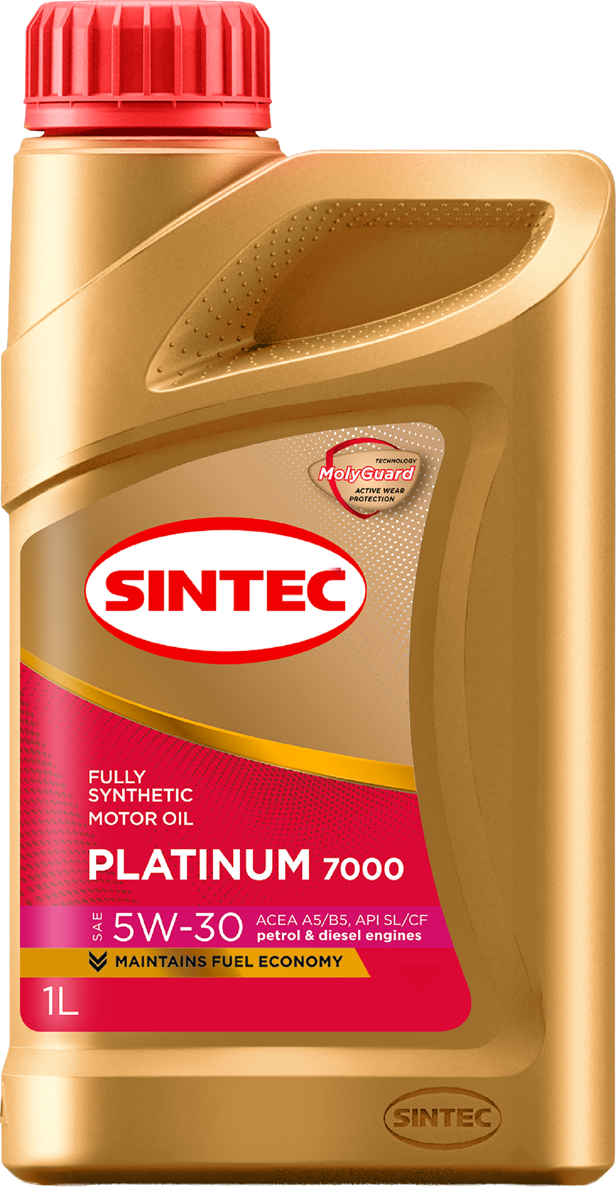 Изображение товара Масло моторное SINTEC Platinum 7000 5W-30 A5/B5 SL, синтетическое, 1л