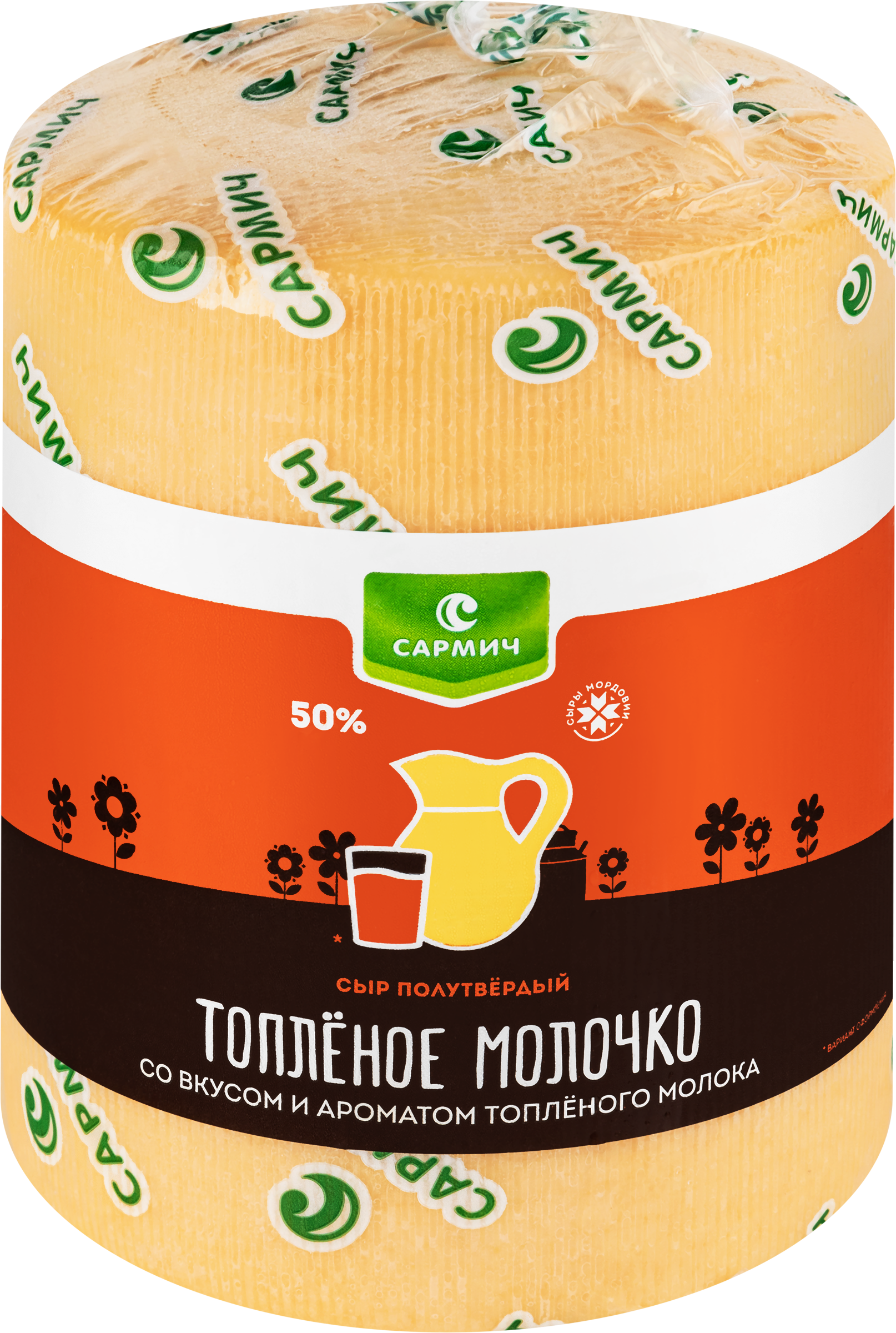 Изображение товара Сыр САРМИЧ Топленое молочко 50% полутвердый вакуум 1кг Изображение товара Сыр САРМИЧ Топленое молочко 50% полутвердый вакуум 1кг