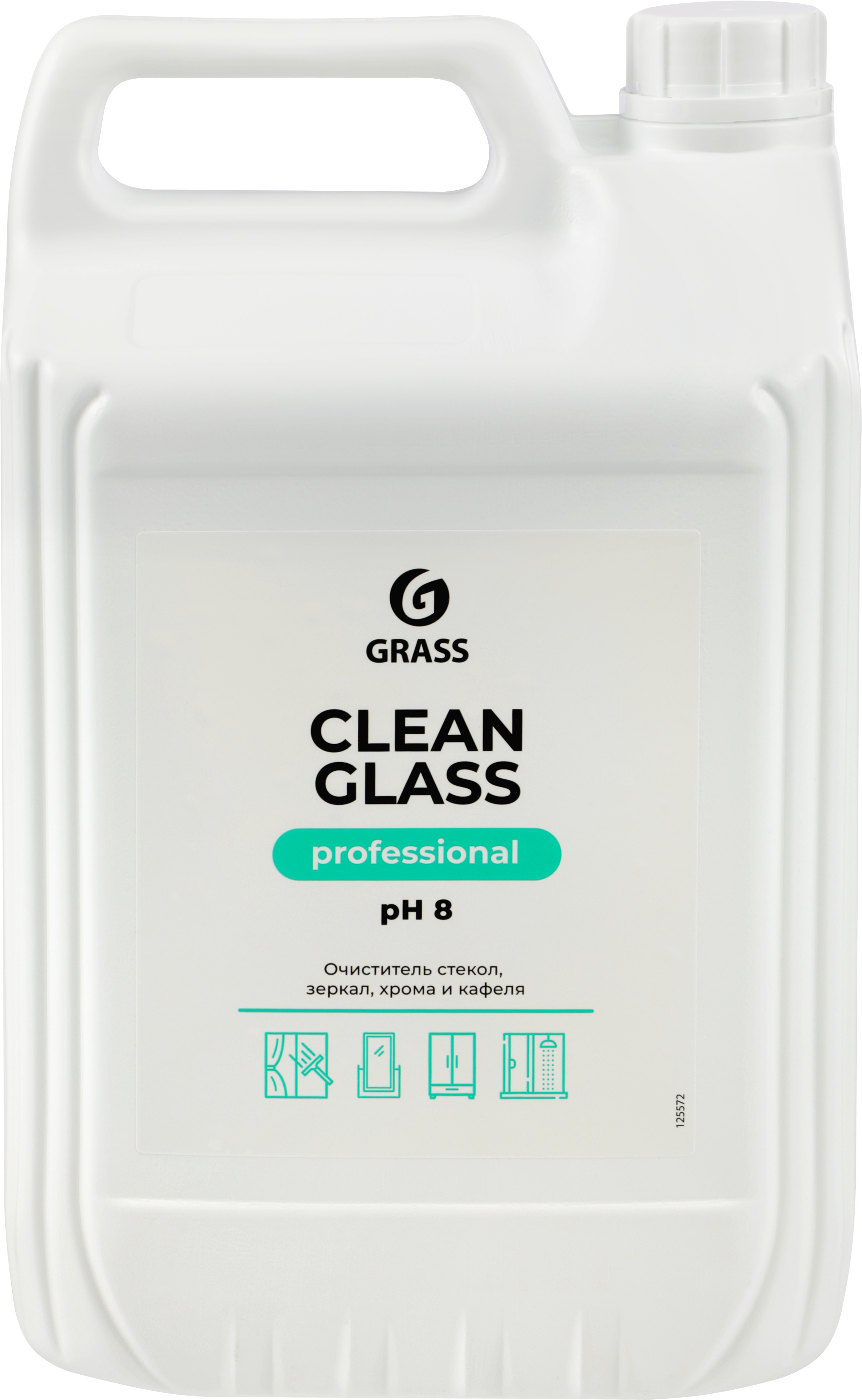 Изображение товара Средство для мытья стекол и зеркал GRASS Clean Glass Professional, 5000мл Изображение товара Средство для мытья стекол и зеркал GRASS Clean Glass Professional, 5000мл