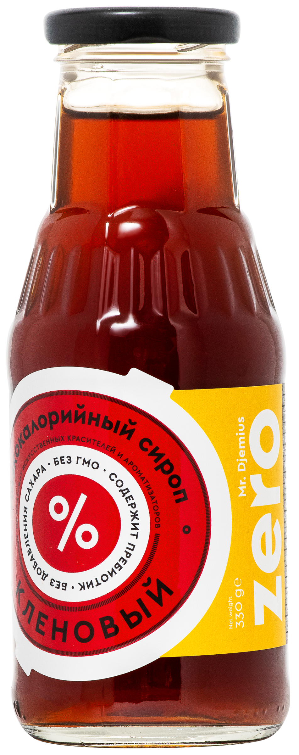 Изображение товара Низкокалорийный кленовый сироп MR.DJEMIUS ZERO без сахара 330 г Изображение товара Низкокалорийный кленовый сироп MR.DJEMIUS ZERO без сахара 330 г