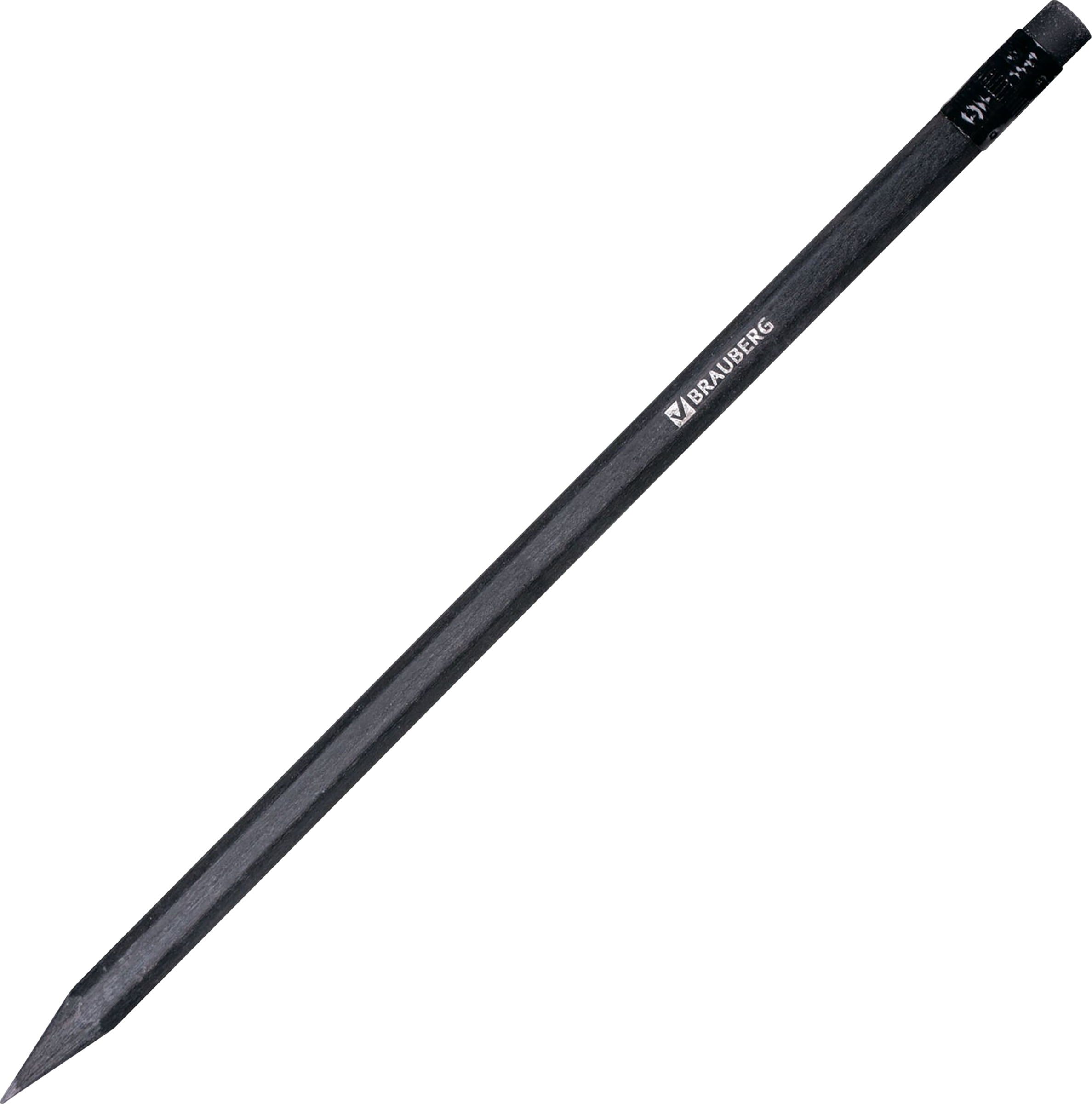 Изображение товара Карандаш чернографитный BRAUBERG Black Jack, НВ