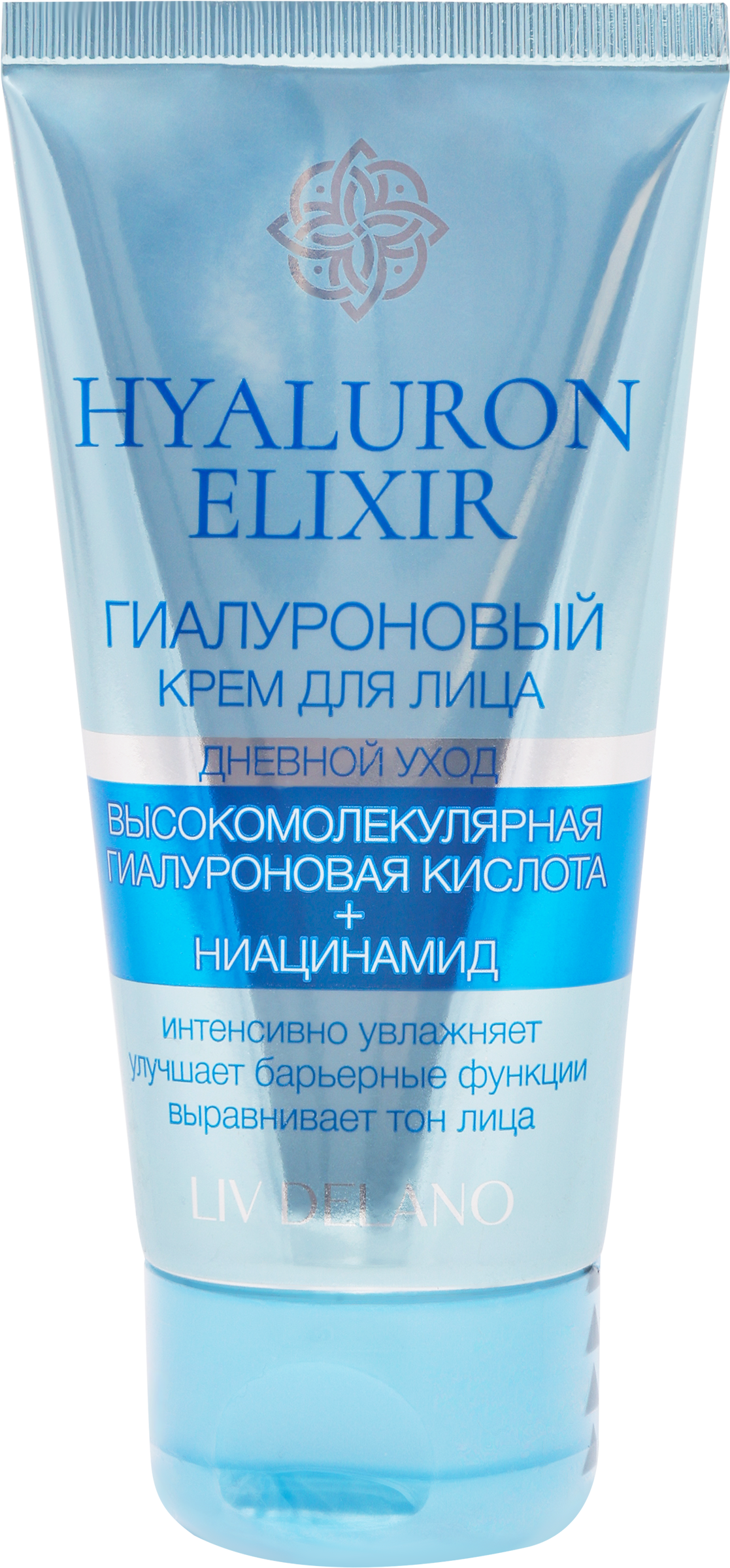 Изображение товара Крем дневной для лица LIV DELANO Hyaluron Elixir гиалуроновый 50г Изображение товара Крем дневной для лица LIV DELANO Hyaluron Elixir гиалуроновый 50г
