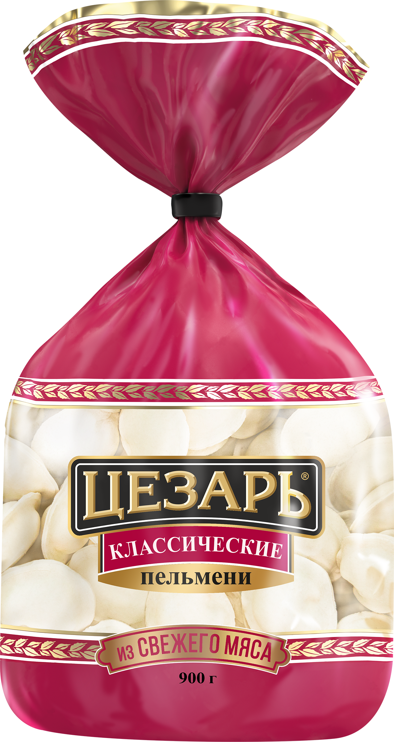 Изображение товара Пельмени ЦЕЗАРЬ Классические 900 г - быстрое и вкусное решение для всей семьи