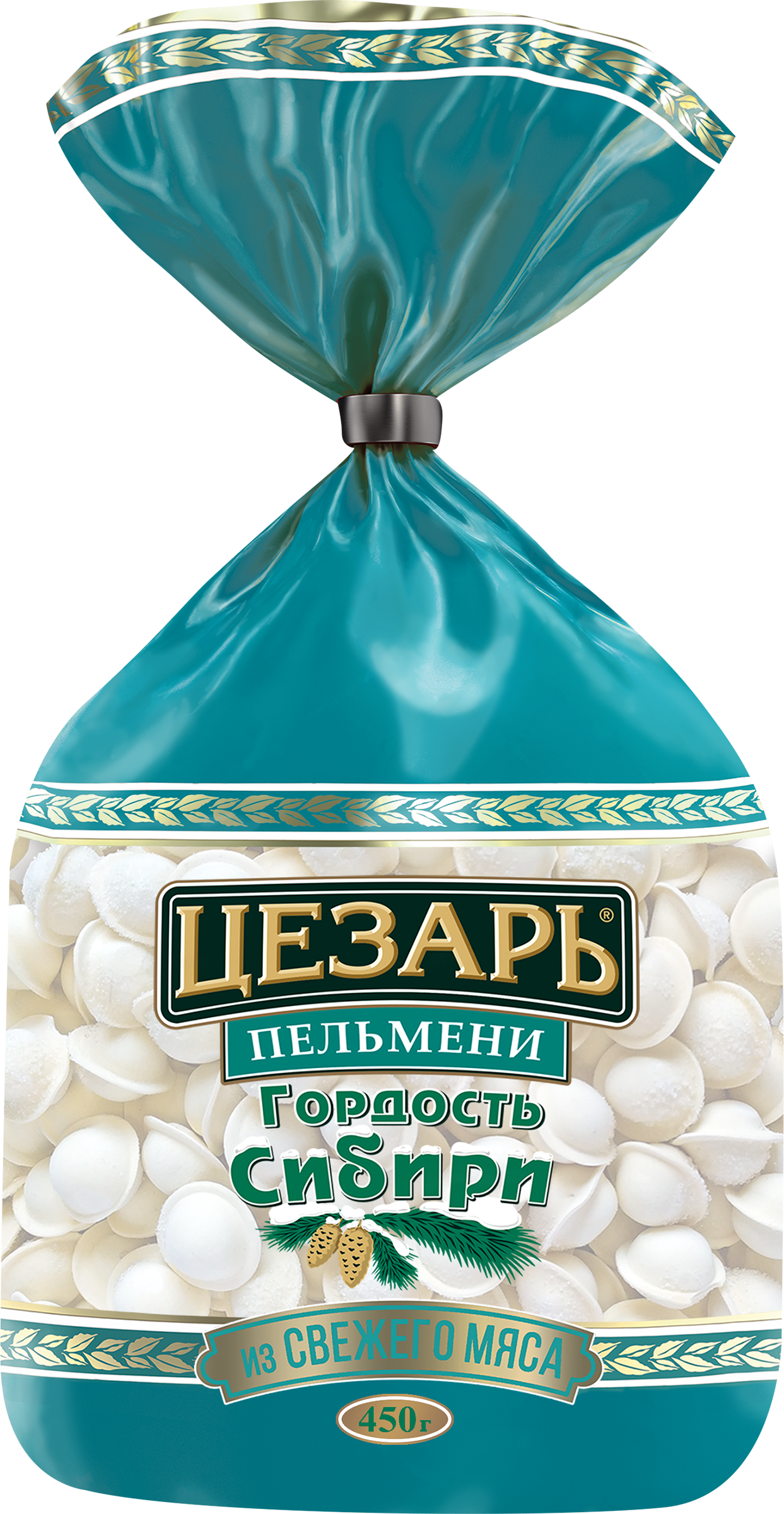 Изображение товара Пельмени ЦЕЗАРЬ Гордость Сибири, 450г - традиционные замороженные мясные пельмени Изображение товара Пельмени ЦЕЗАРЬ Гордость Сибири, 450г - традиционные замороженные мясные пельмени