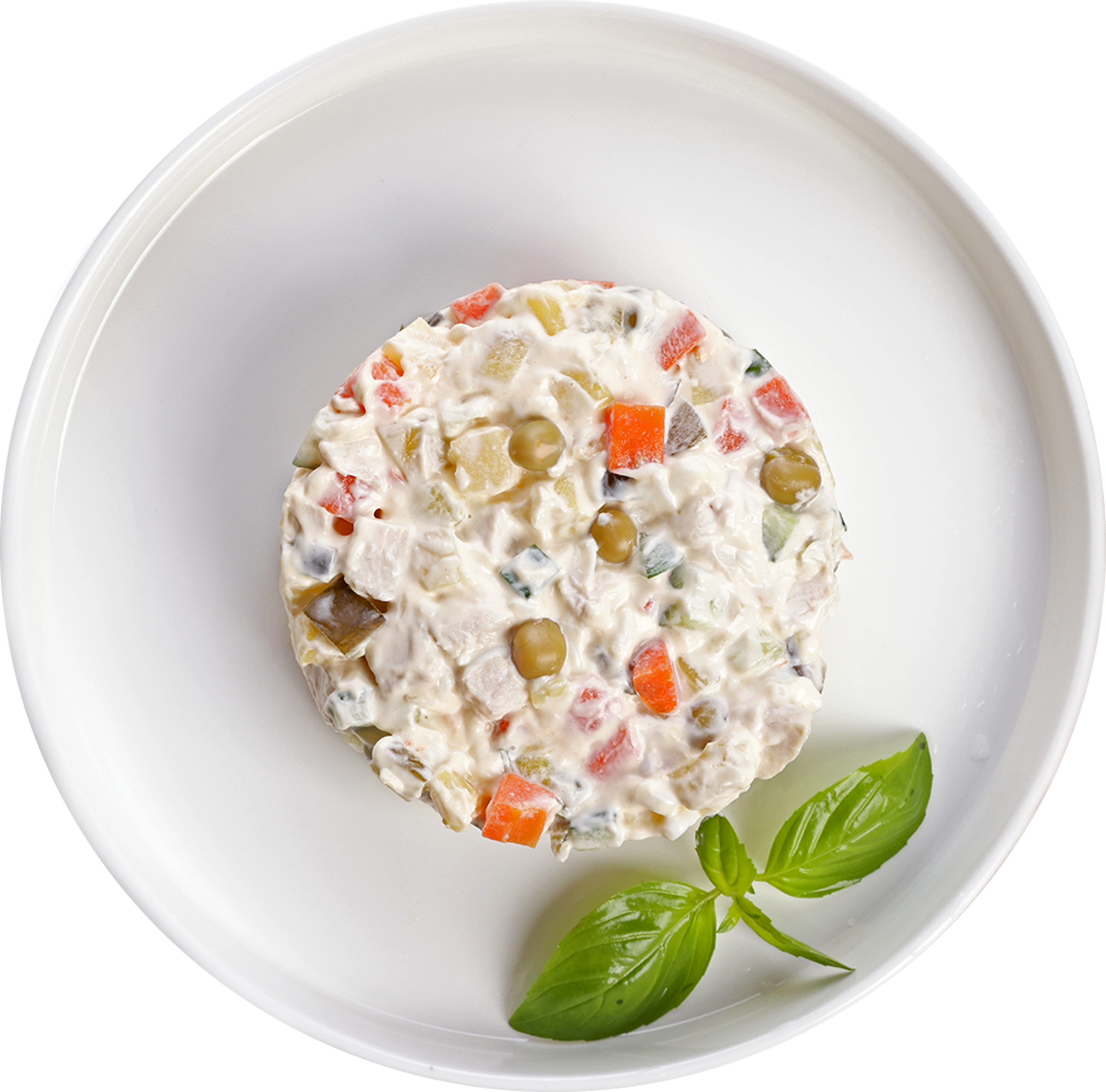 Изображение товара Салат ЛЕНТА FRESH Столичный 200г - готовый салат с белками и витаминами