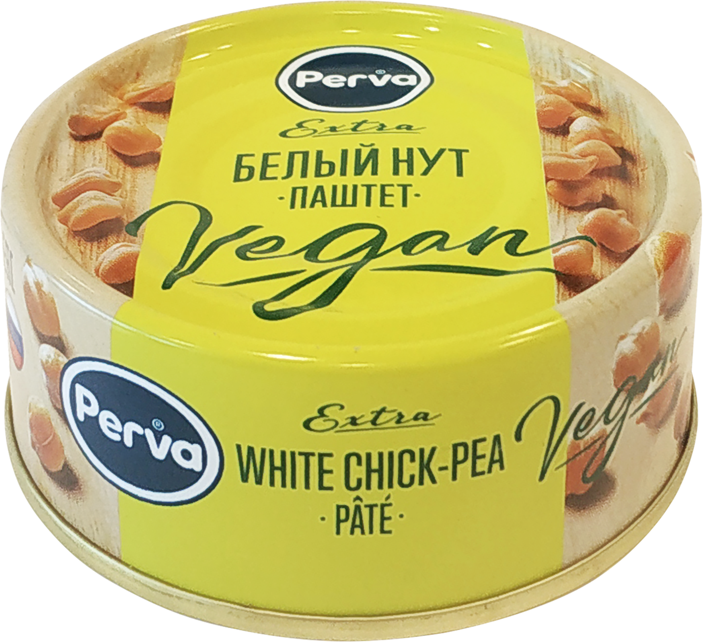 Изображение товара Паштет PERVA Extra Vegan с белым нутом 100г