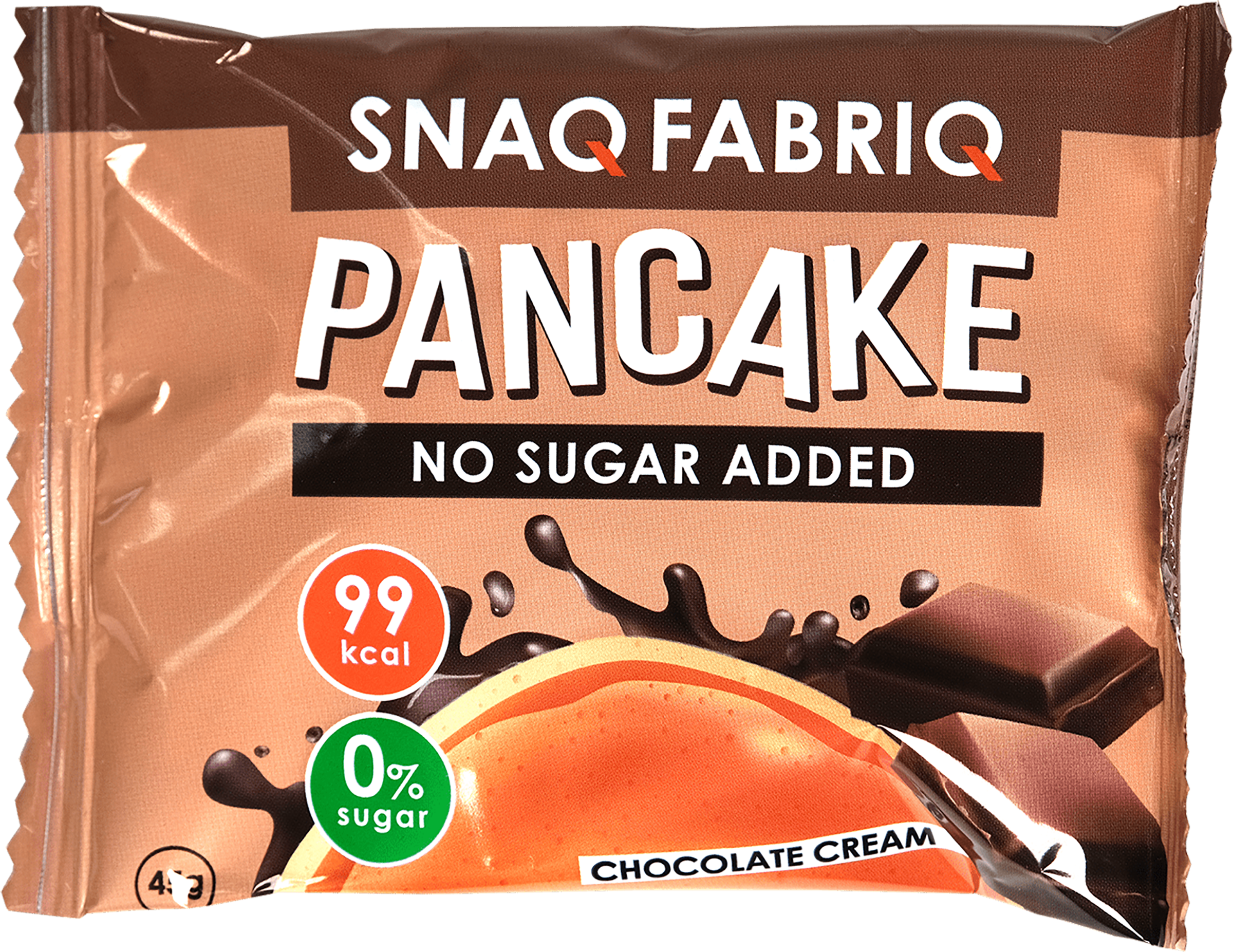 Изображение товара Панкейк SNAQ FABRIQ с начинкой нежный шоколад, неглазированный, 45г Изображение товара Панкейк SNAQ FABRIQ с начинкой нежный шоколад, неглазированный, 45г