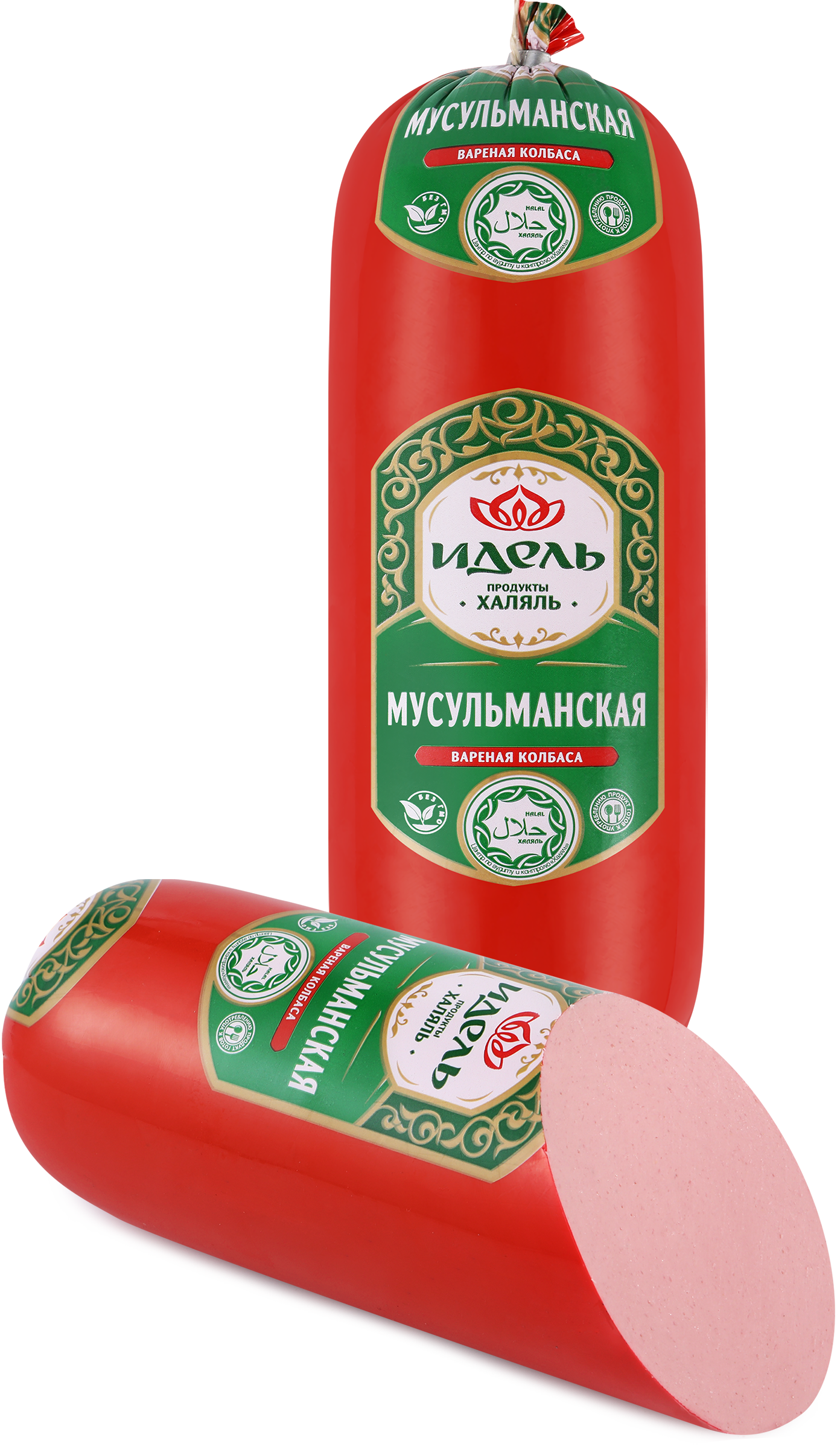 Изображение товара Колбаса вареная ИДЕЛЬ Мусульманская Халяль для вкусных закусок и горячих блюд Изображение товара Колбаса вареная ИДЕЛЬ Мусульманская Халяль для вкусных закусок и горячих блюд