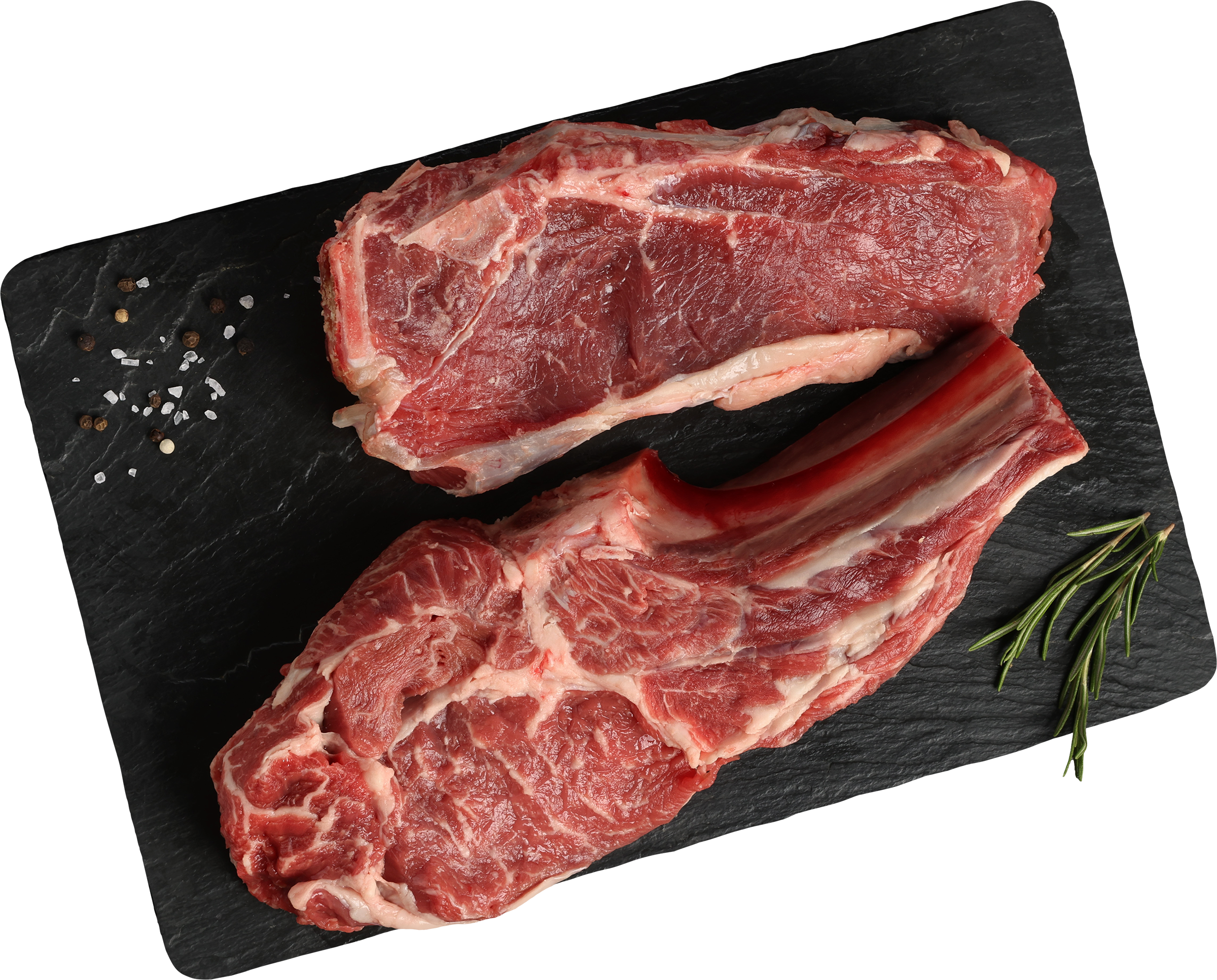 Изображение товара Говядина фермерская, антрекотная часть, на кости ЛЕНТА FRESH
