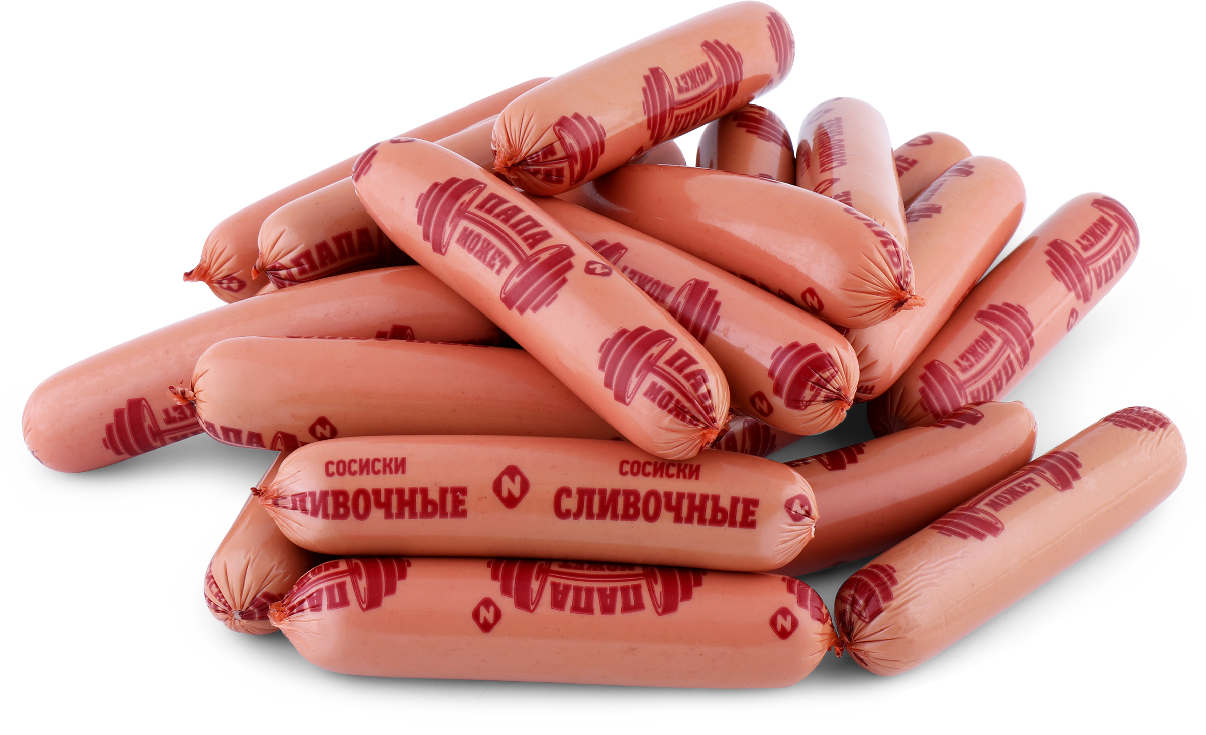 Изображение товара Сливочные сосиски ПАПА МОЖЕТ 200г натуральный вкус