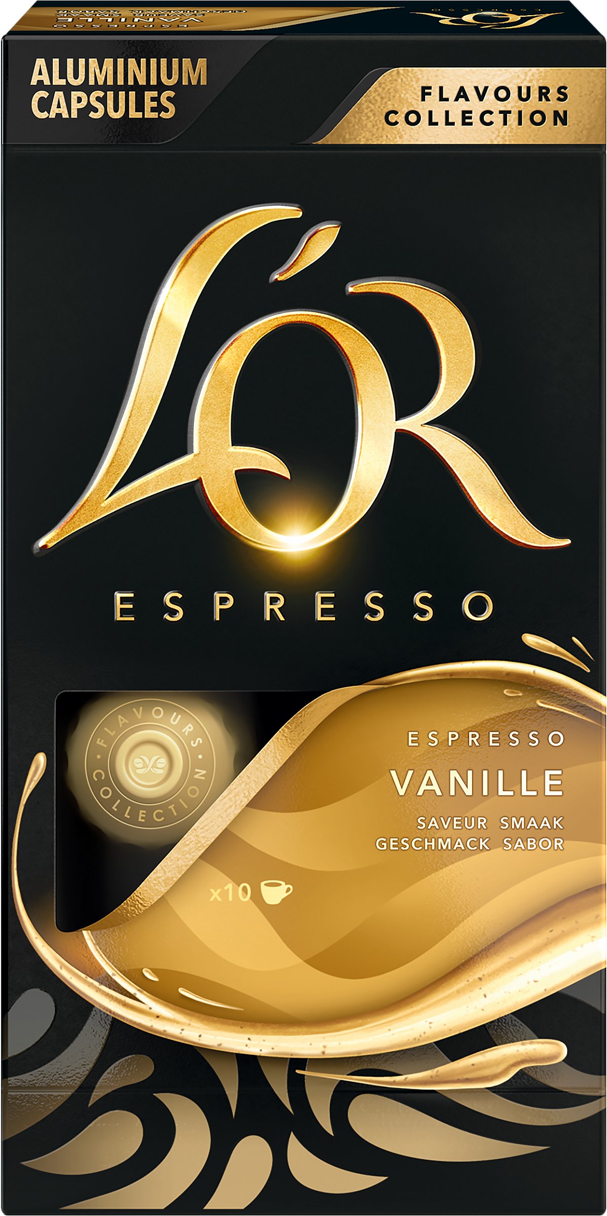Изображение товара Кофе молотый в капсулах L'OR Espresso Vanilla 10 шт Франция Изображение товара Кофе молотый в капсулах L'OR Espresso Vanilla 10 шт Франция
