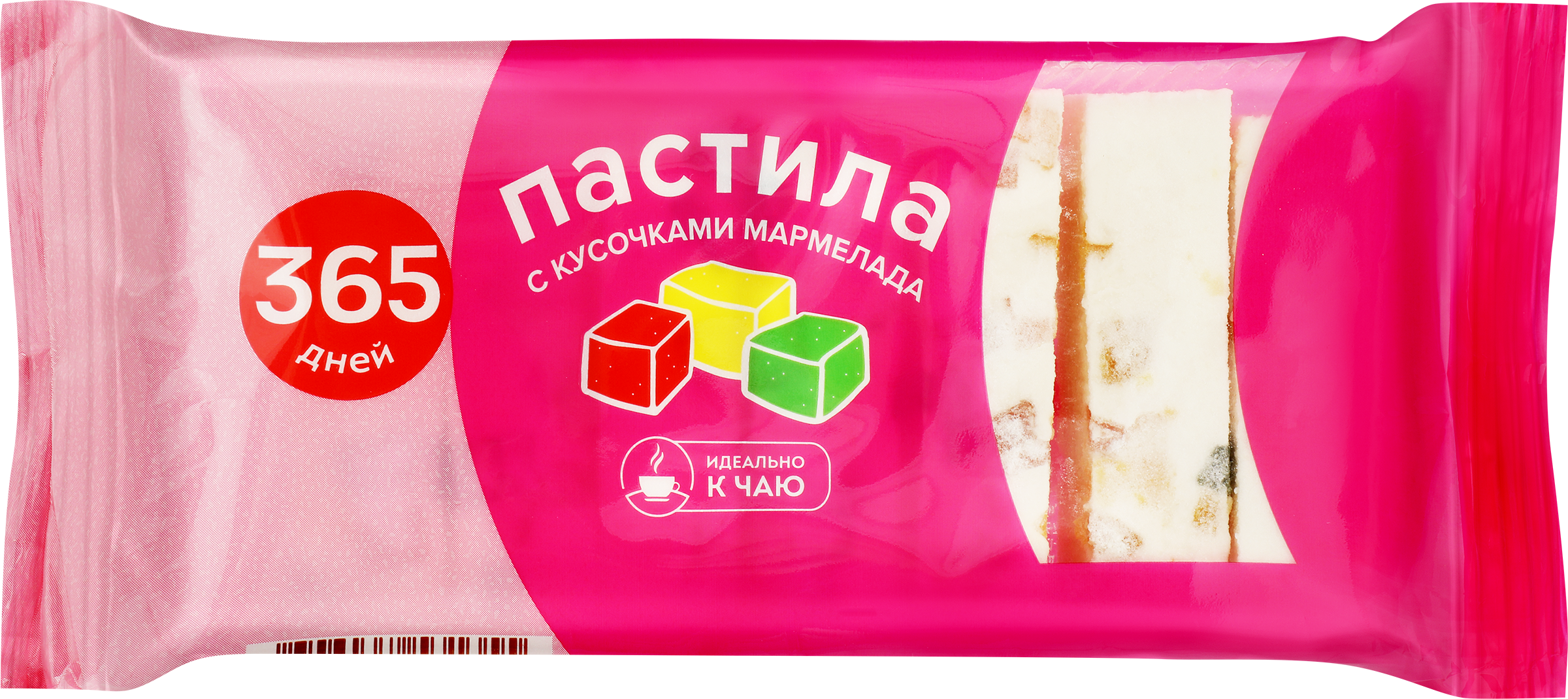 Изображение товара Пастила 365 ДНЕЙ с кусочками мармелада 200г натуральный десерт для всей семьи Изображение товара Пастила 365 ДНЕЙ с кусочками мармелада 200г натуральный десерт для всей семьи