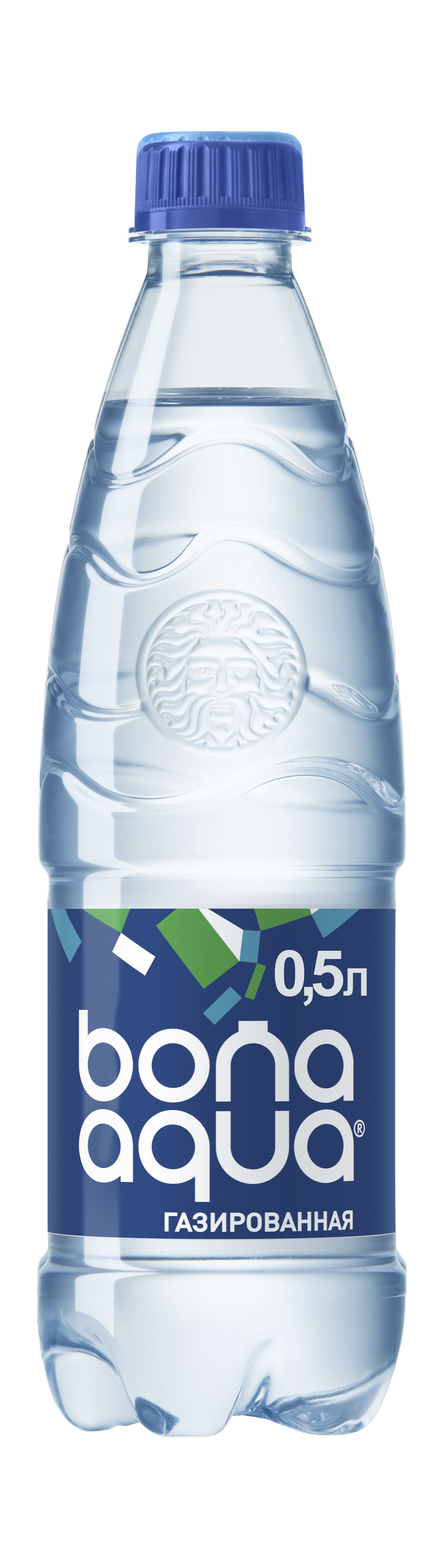 Изображение товара Вода питьевая BONA AQUA газированная, 0.5л
