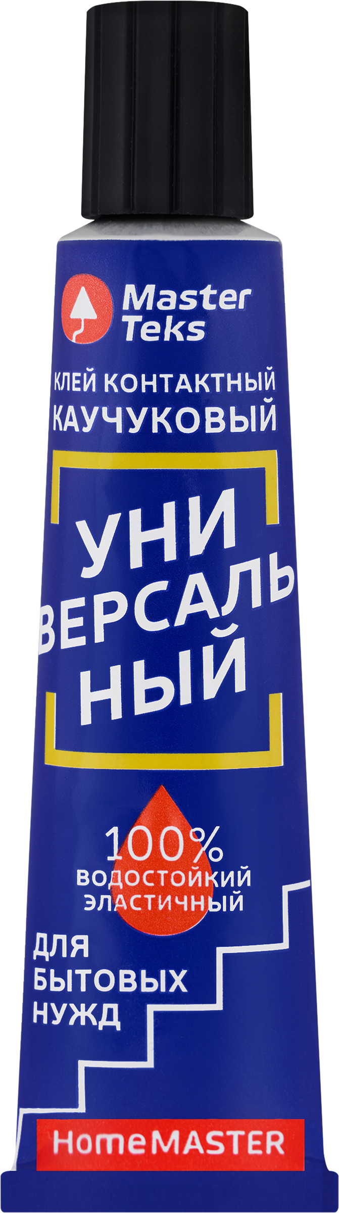 Изображение товара Универсальный контактный клей MASTERTEKS HomeMaster 40мл желто-зеленый