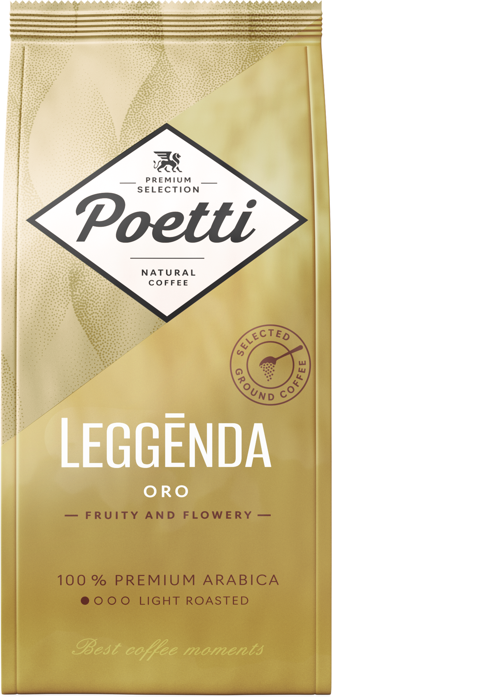 Изображение товара Кофе молотый POETTI Leggenda Oro натуральный жареный 250г