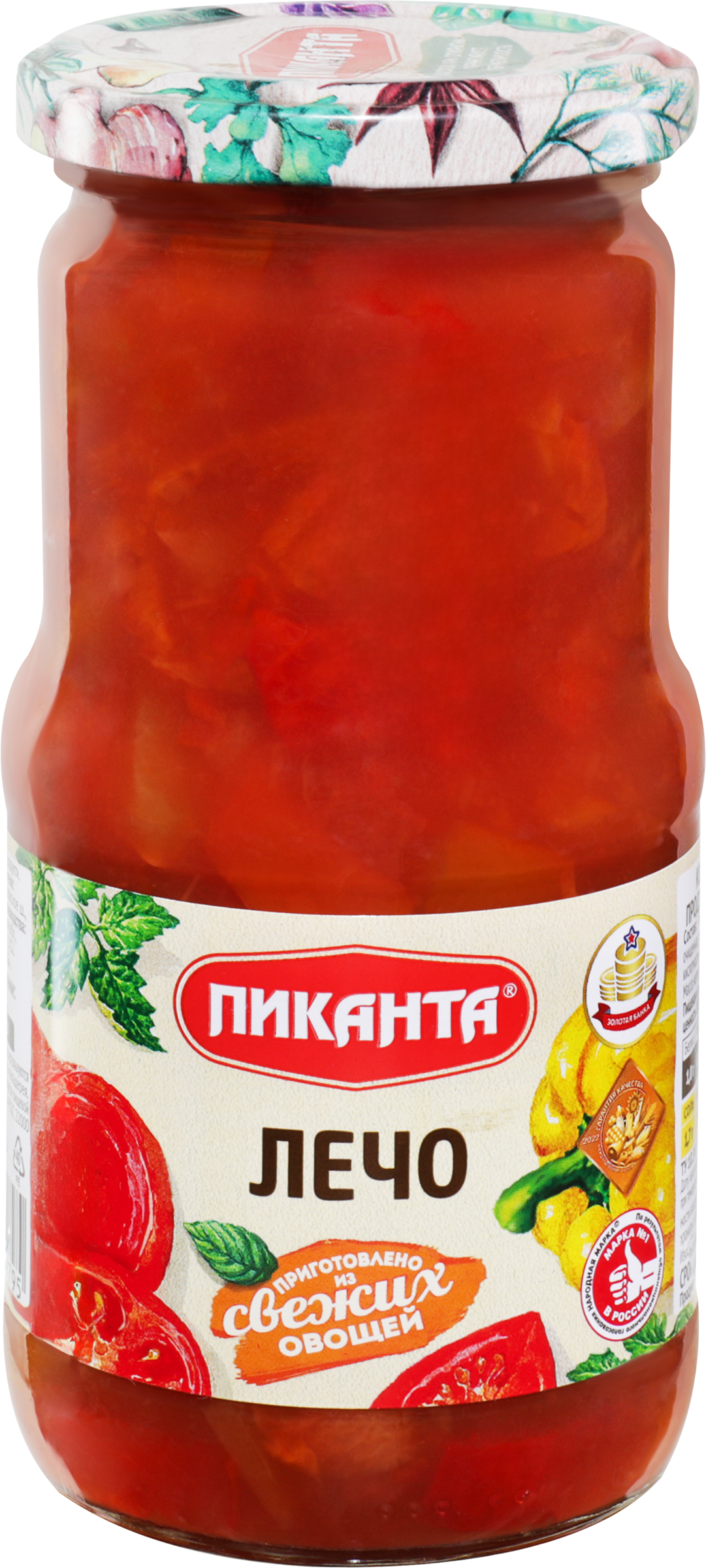Изображение товара Лечо ПИКАНТА 450г овощная консервация домашний вкус Изображение товара Лечо ПИКАНТА 450г овощная консервация домашний вкус