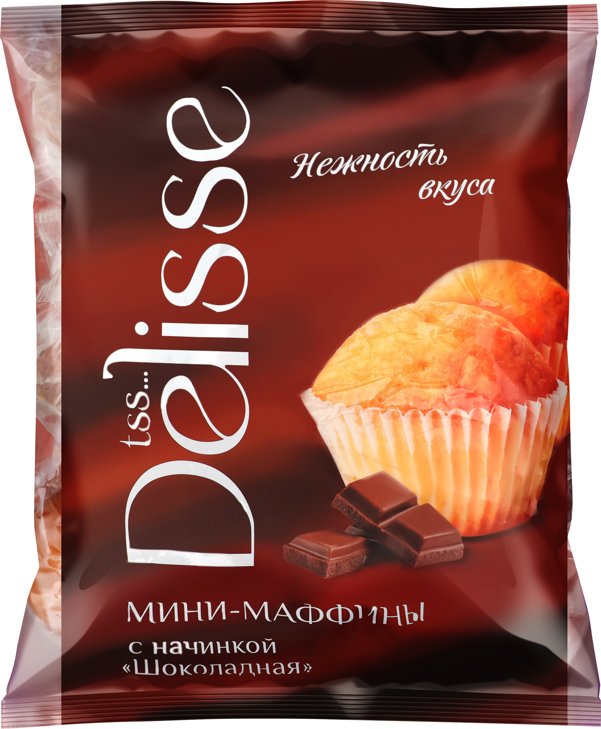 Изображение товара Маффины DELISSE Шоколадные, 450г