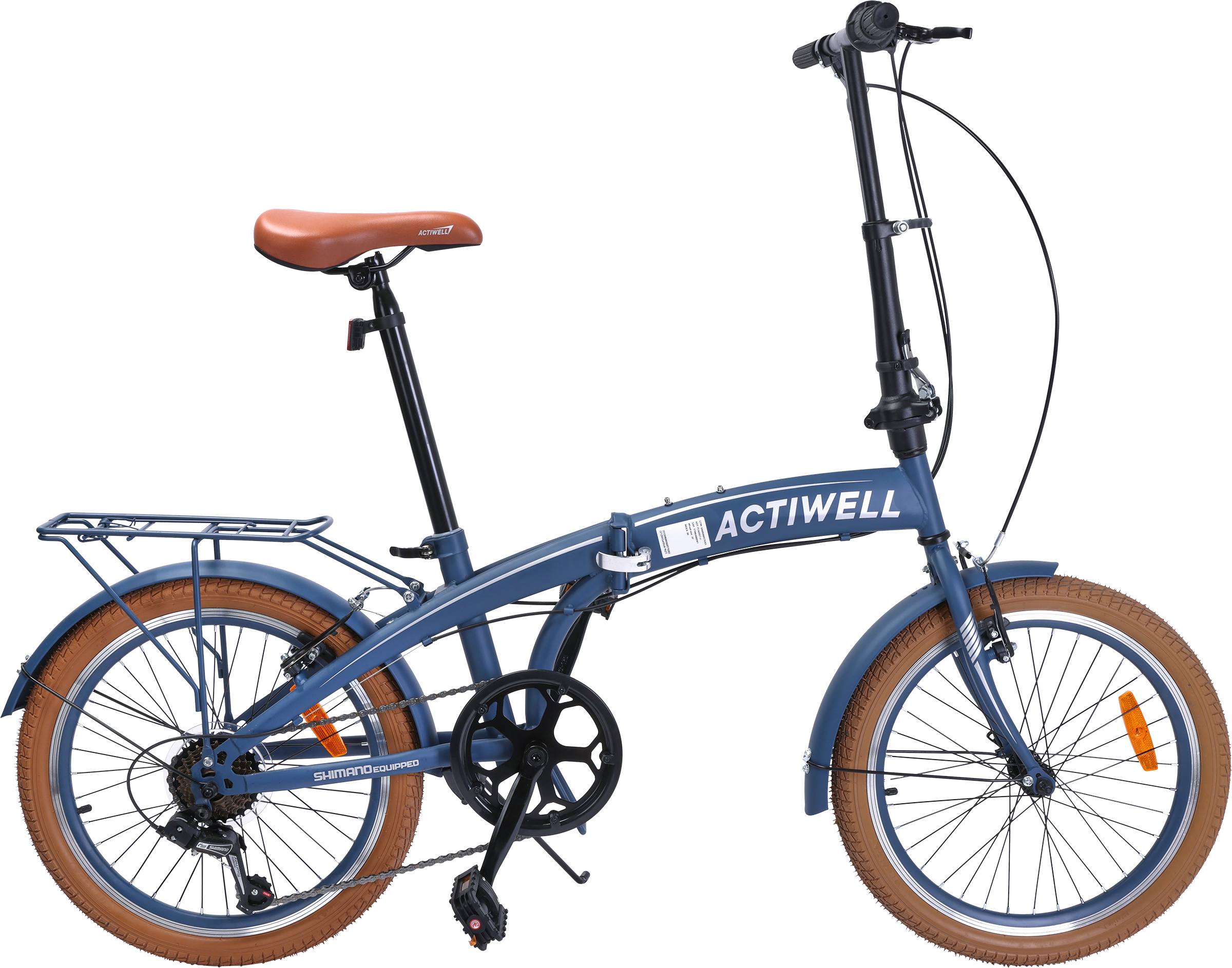 Изображение товара Велосипед складной ACTIWELL Planet 20" 7 скоростей, в ассортименте, Арт. PLN20ST-U Изображение товара Велосипед складной ACTIWELL Planet 20" 7 скоростей, в ассортименте, Арт. PLN20ST-U
