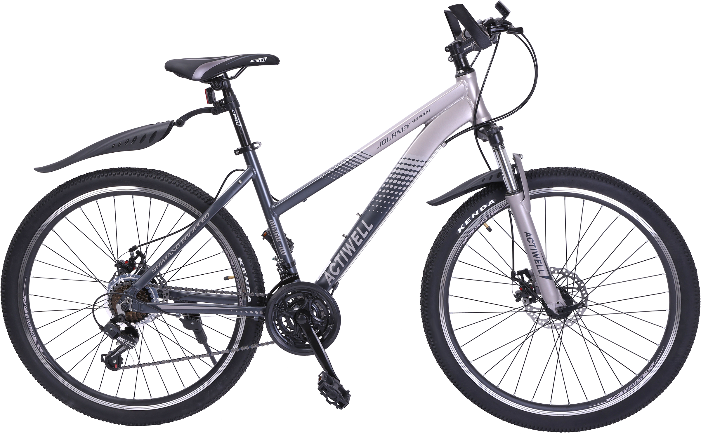 Изображение товара Велосипед ACTIWELL Journey, 26" 21 скорость, в ассортименте, Арт.  JRN26AL-UW