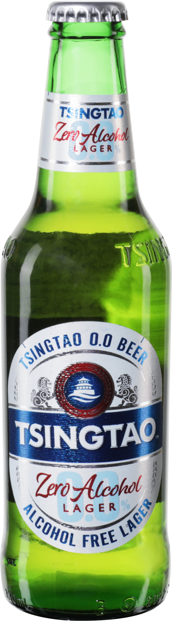 Изображение товара Пиво светлое безалкогольное TSINGTAO 0.33л фильтрованное пастеризованное Изображение товара Пиво светлое безалкогольное TSINGTAO 0.33л фильтрованное пастеризованное