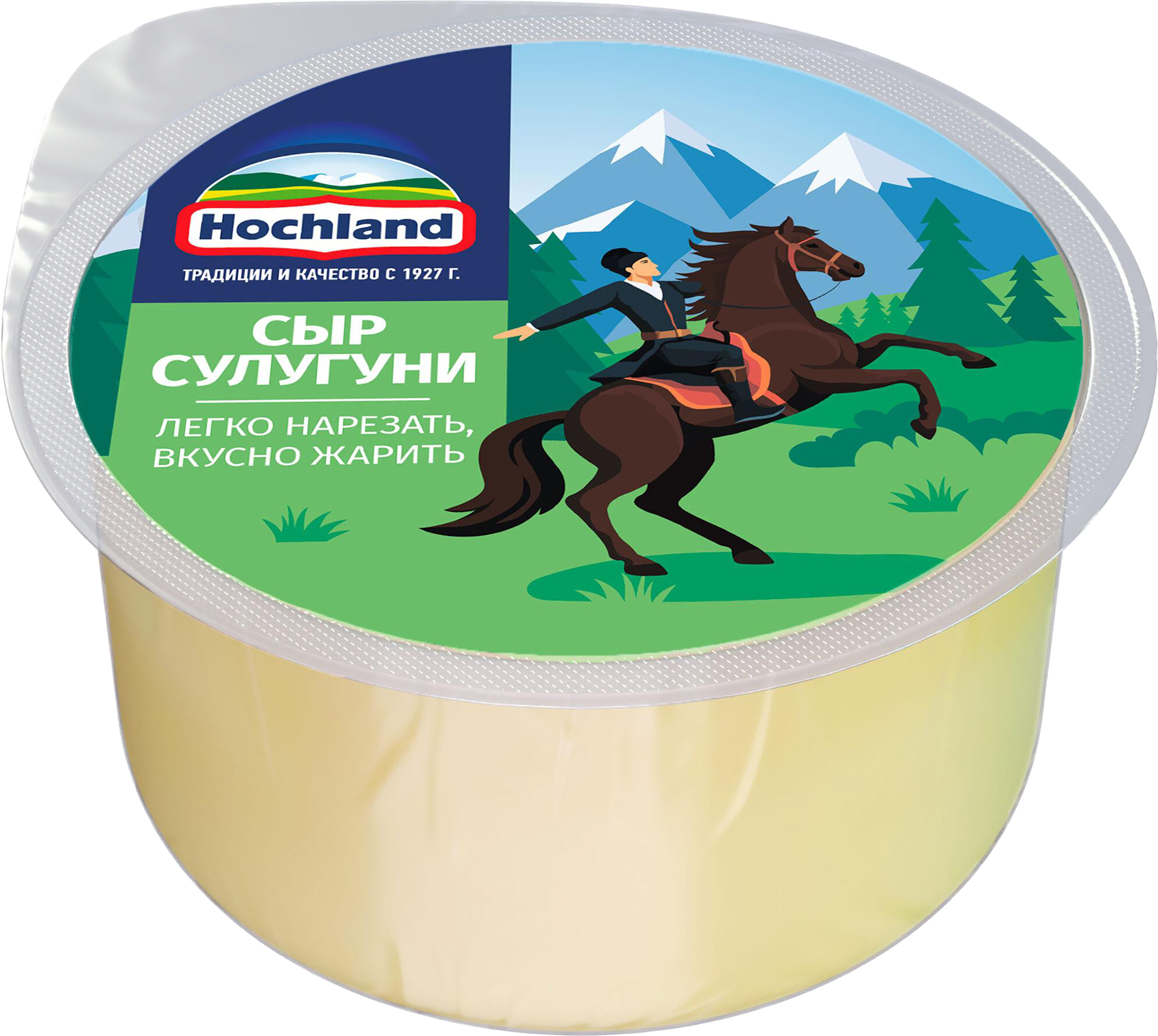Изображение товара Сыр HOCHLAND Сулугуни 45%, без змж, 300г