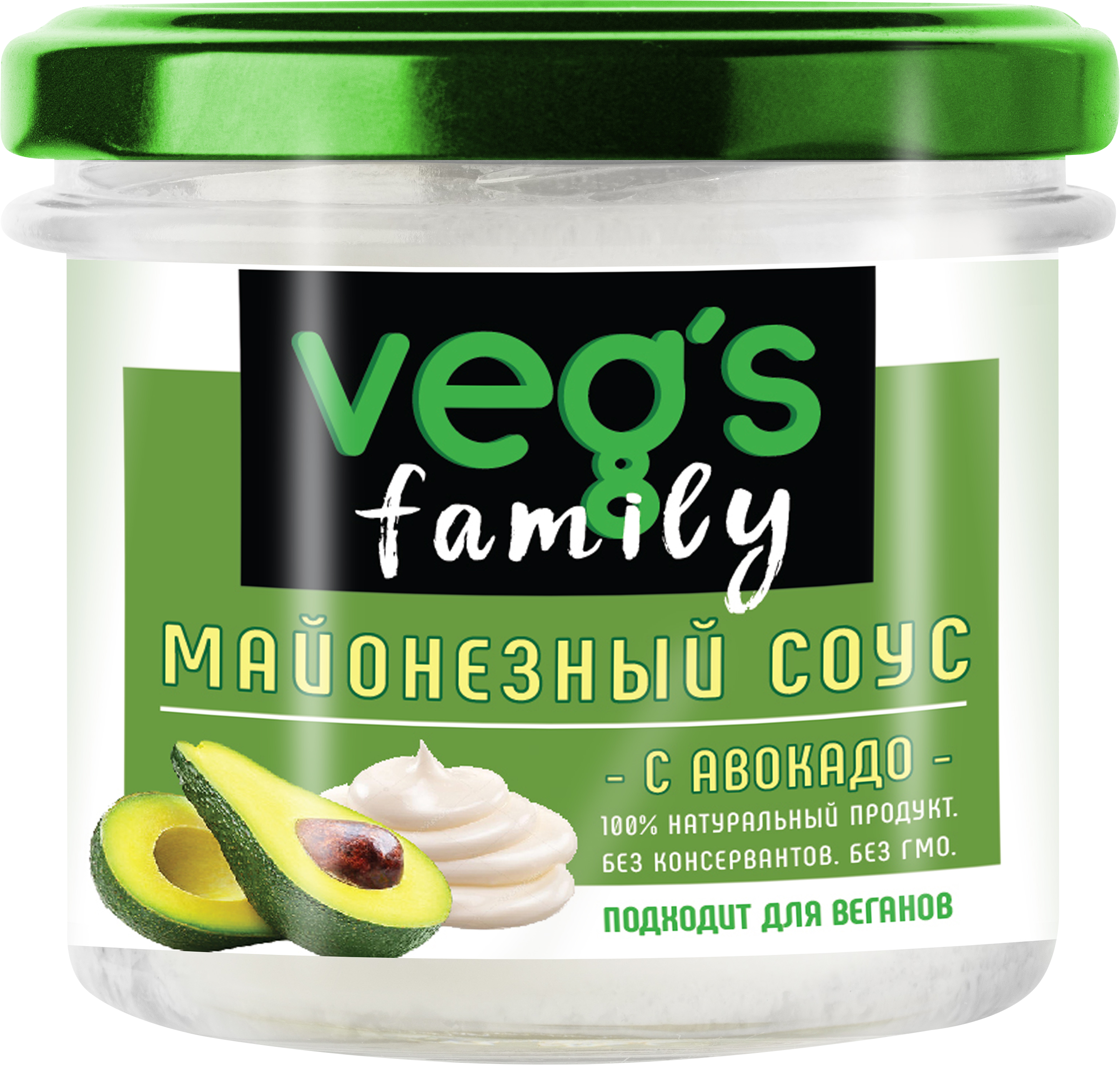 Изображение товара Соус майонезный VEG`S с маслом авокадо 200г - веганский диетический соус для салатов и блюд Изображение товара Соус майонезный VEG`S с маслом авокадо 200г - веганский диетический соус для салатов и блюд