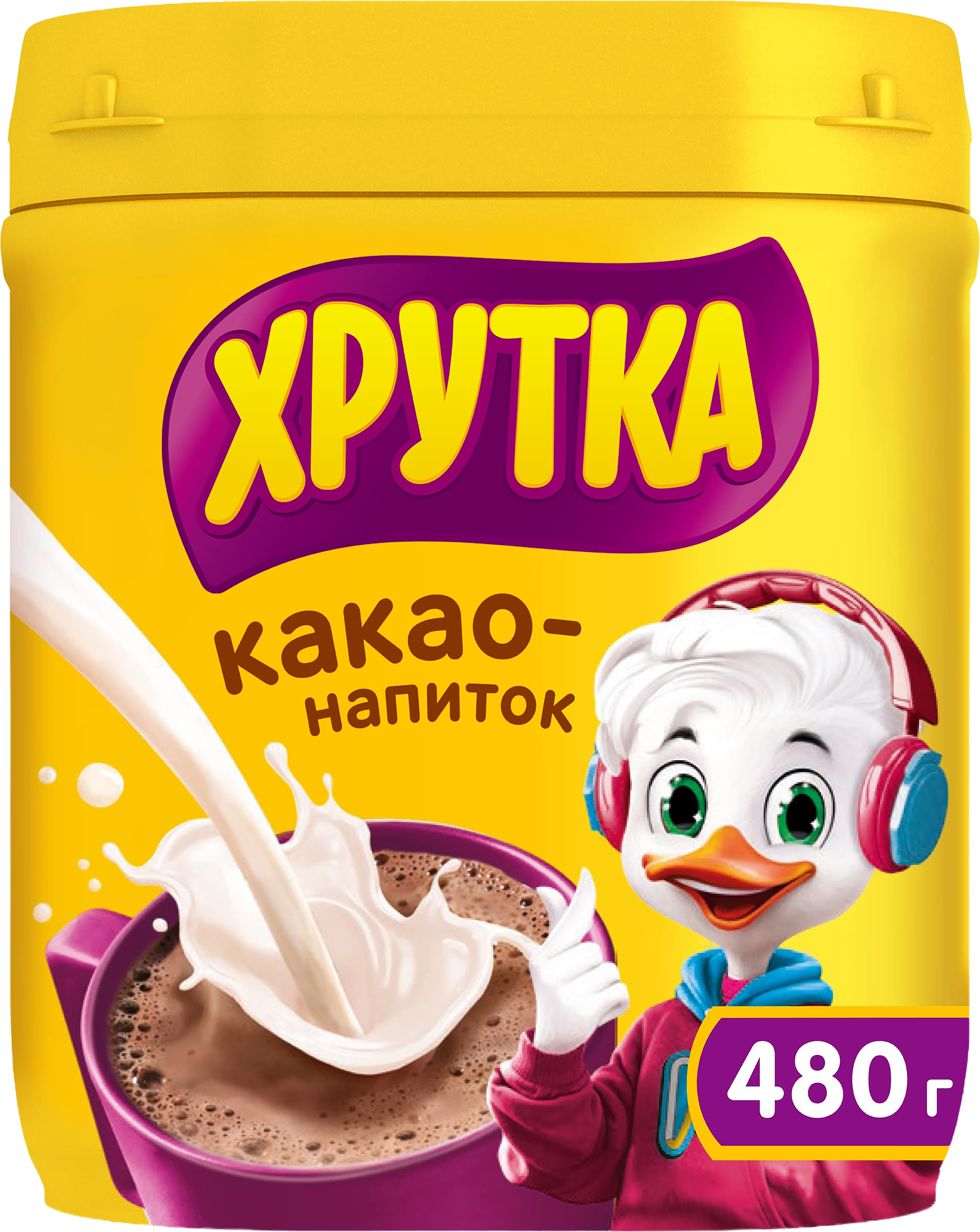 Изображение товара Какао-напиток ХРУТКА быстрорастворимый, 480г Изображение товара Какао-напиток ХРУТКА быстрорастворимый, 480г