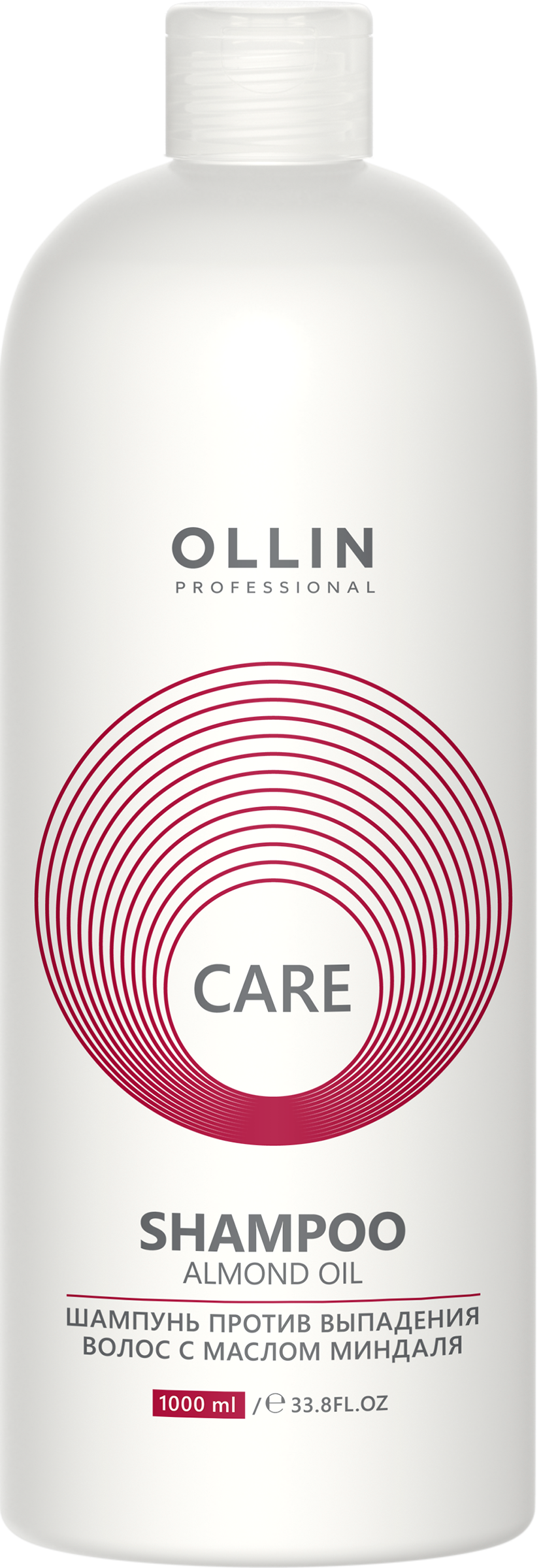 Изображение товара Шампунь OLLIN Care с маслом миндаля против выпадения для всех типов волос 1л Изображение товара Шампунь OLLIN Care с маслом миндаля против выпадения для всех типов волос 1л